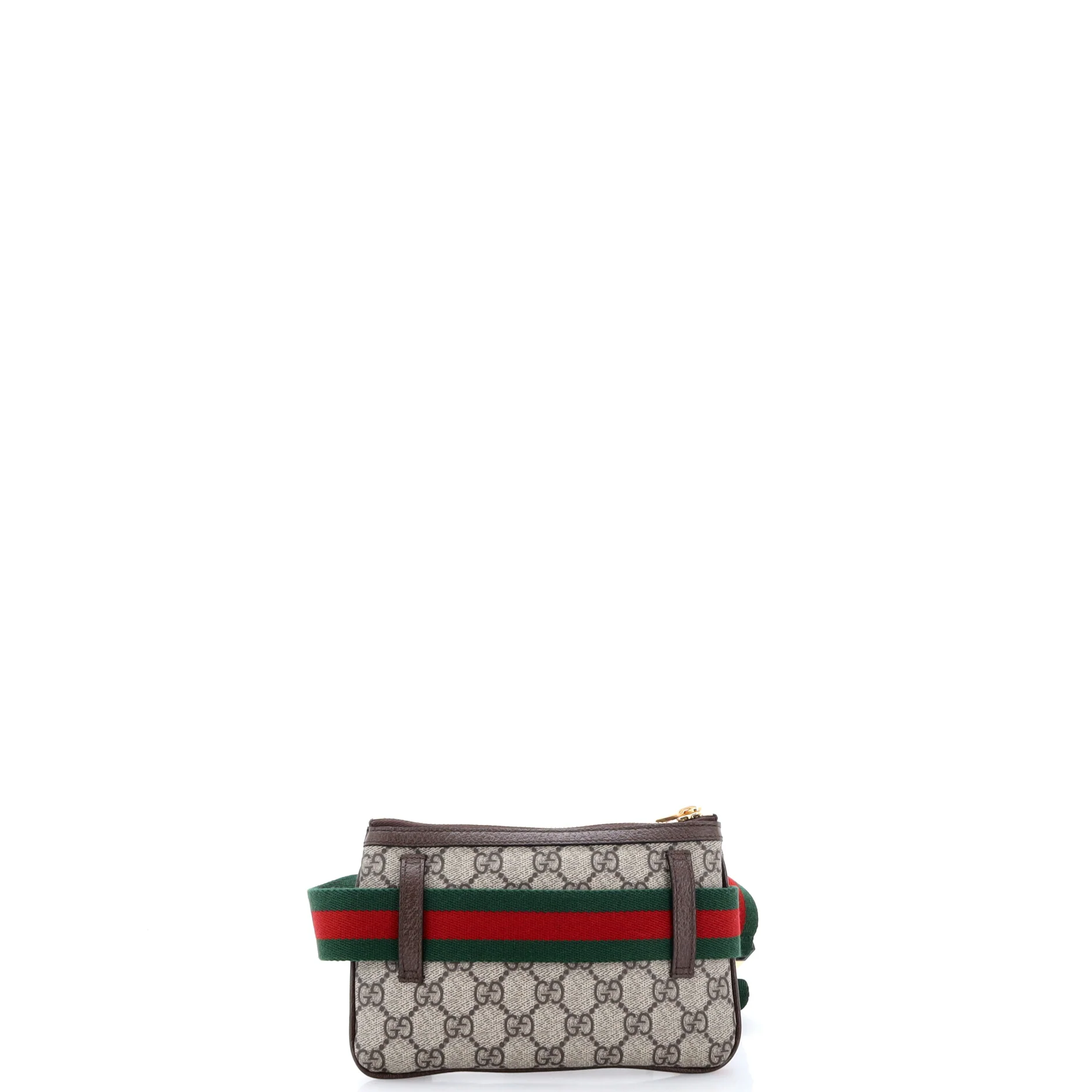 Ophidia Heart Utility Double Belt Bag GG Coated Canvas - Image 3