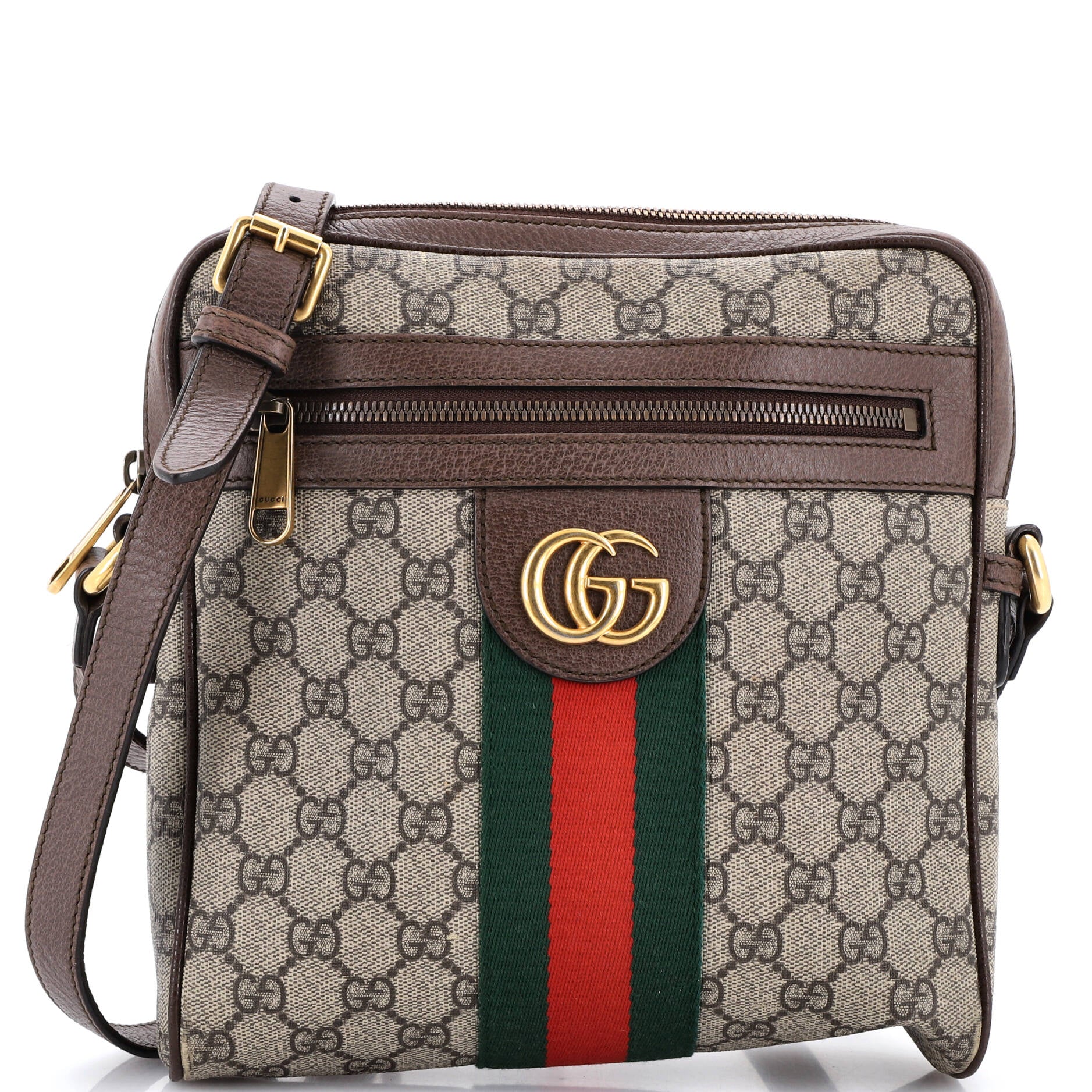 Ophidia Messenger Bag GG Coated Canvas Small