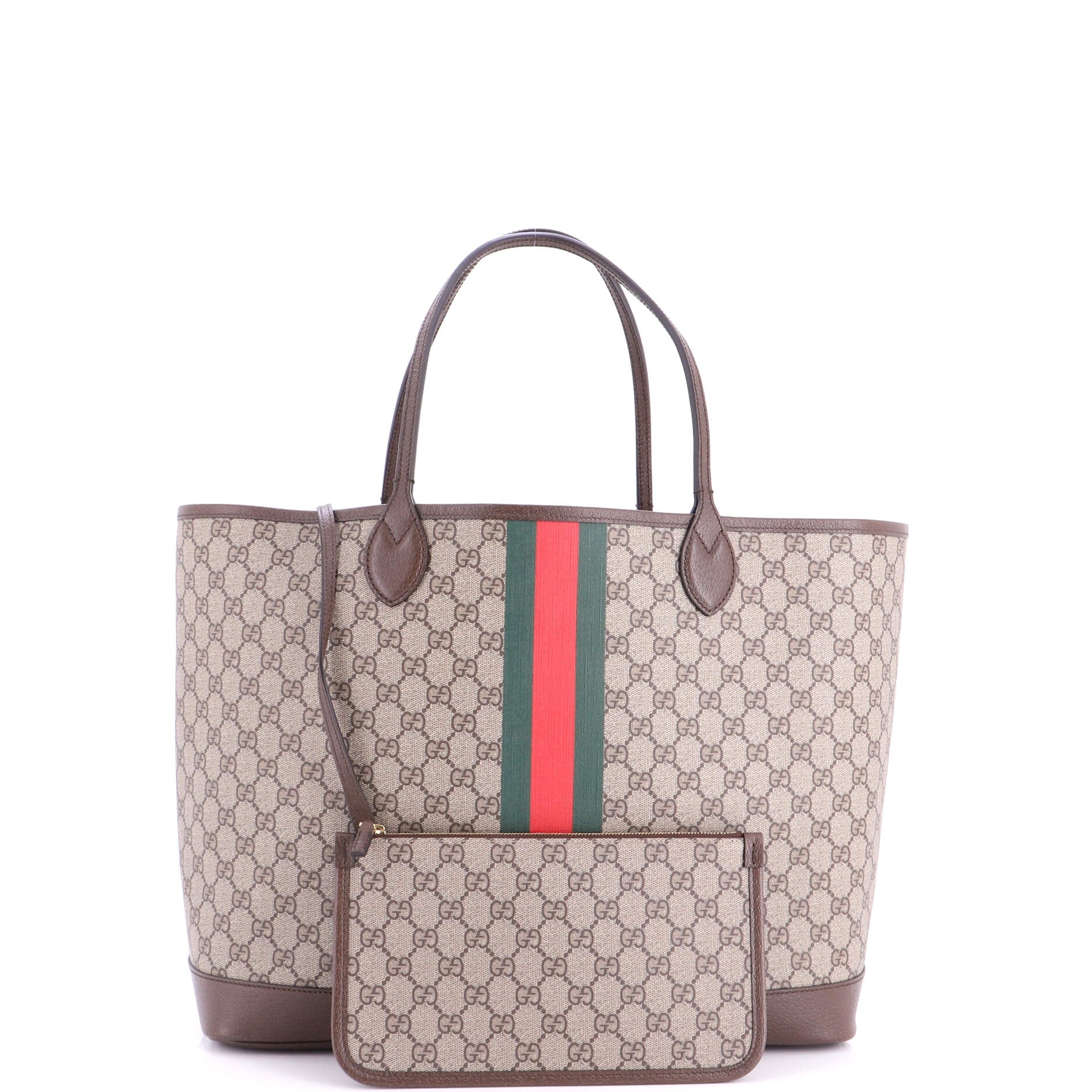 Ophidia Open Shopping Tote GG Coated Canvas Large - Image 2