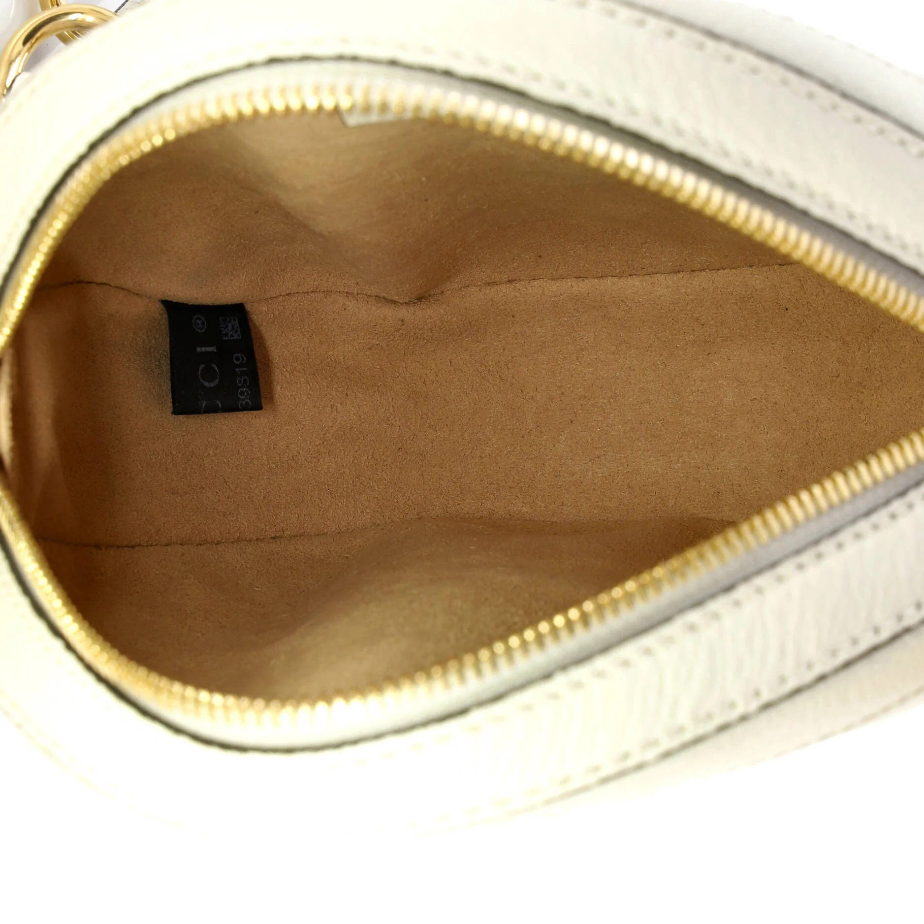Ophidia Round Shoulder Bag Leather Mini - Image 5