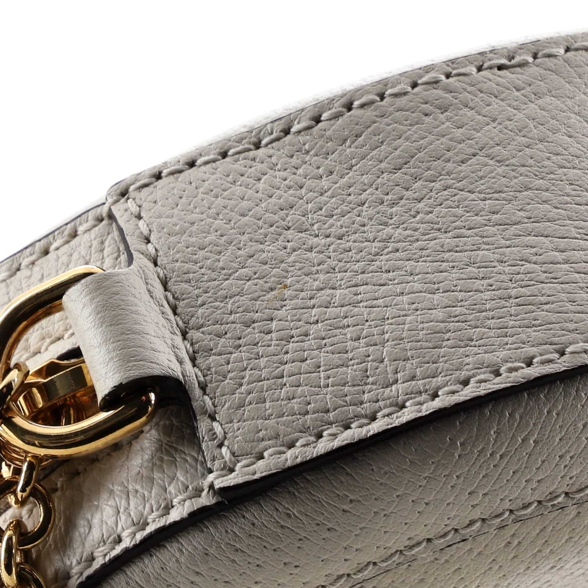Ophidia Round Shoulder Bag Leather Mini - Image 6