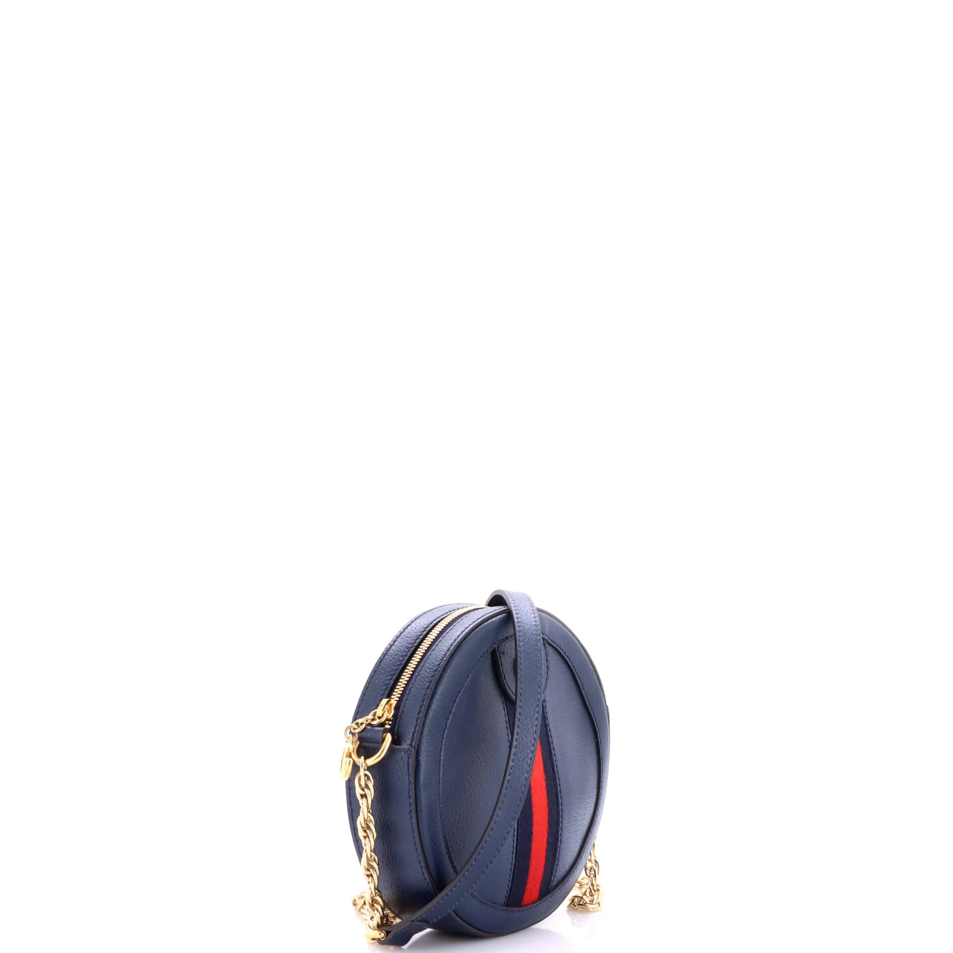 Ophidia Round Shoulder Bag Leather Mini - Image 2