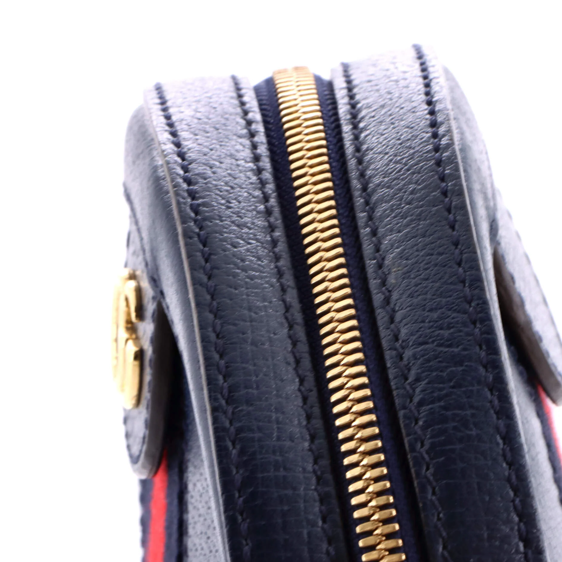 Ophidia Round Shoulder Bag Leather Mini - Image 6