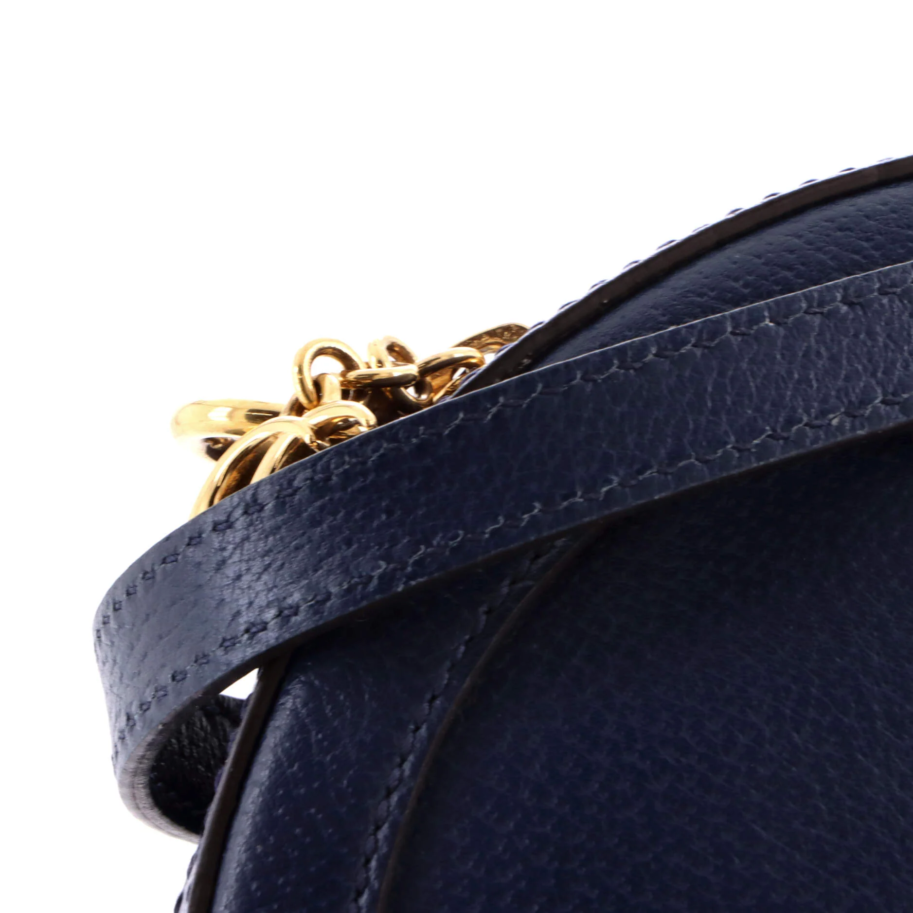 Ophidia Round Shoulder Bag Leather Mini - Image 7