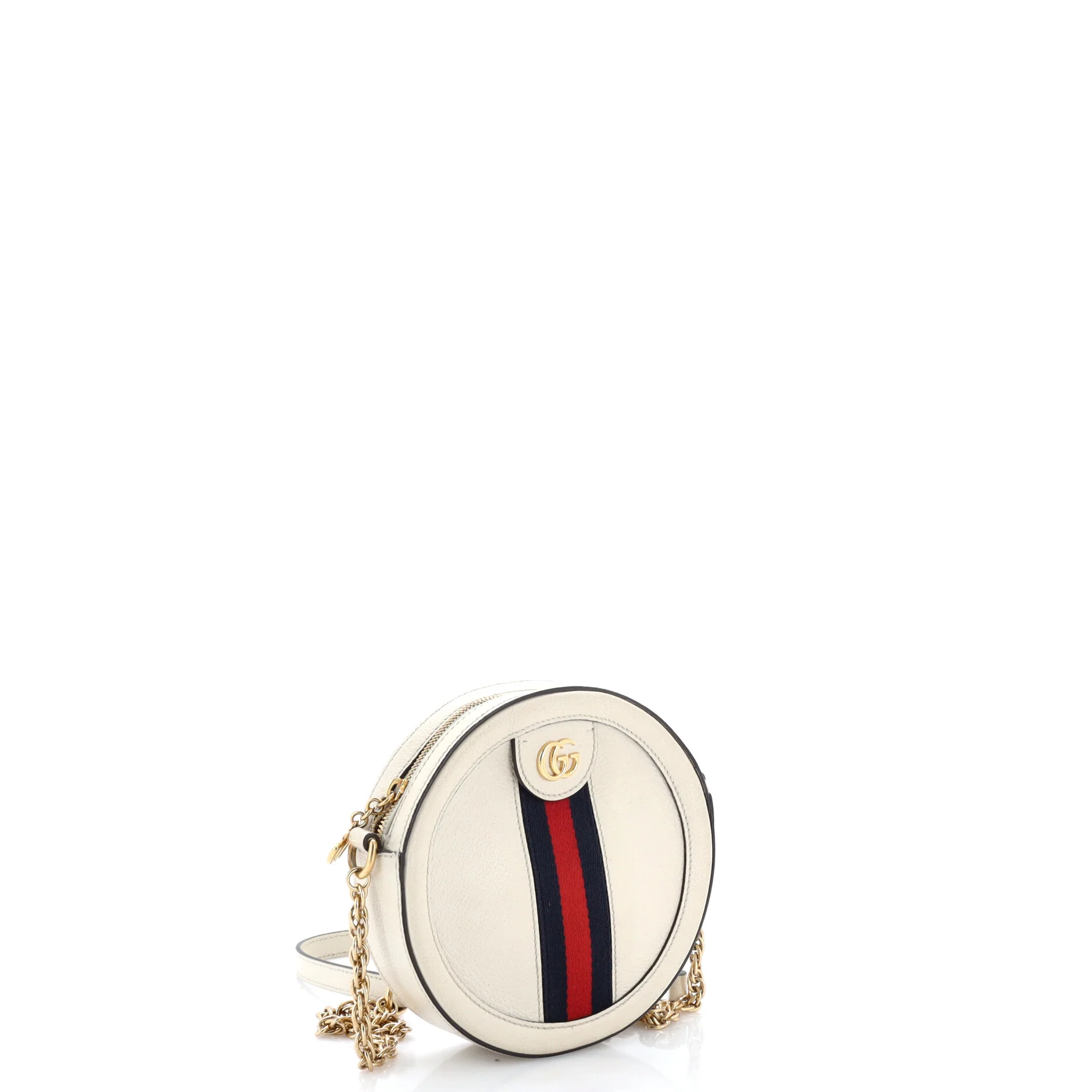 Ophidia Round Shoulder Bag Leather Mini - Image 2