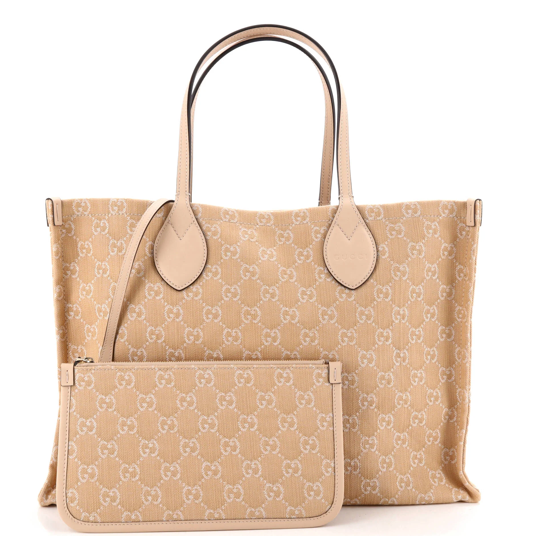 Ophidia Shopper Tote GG Denim Large - Image 2
