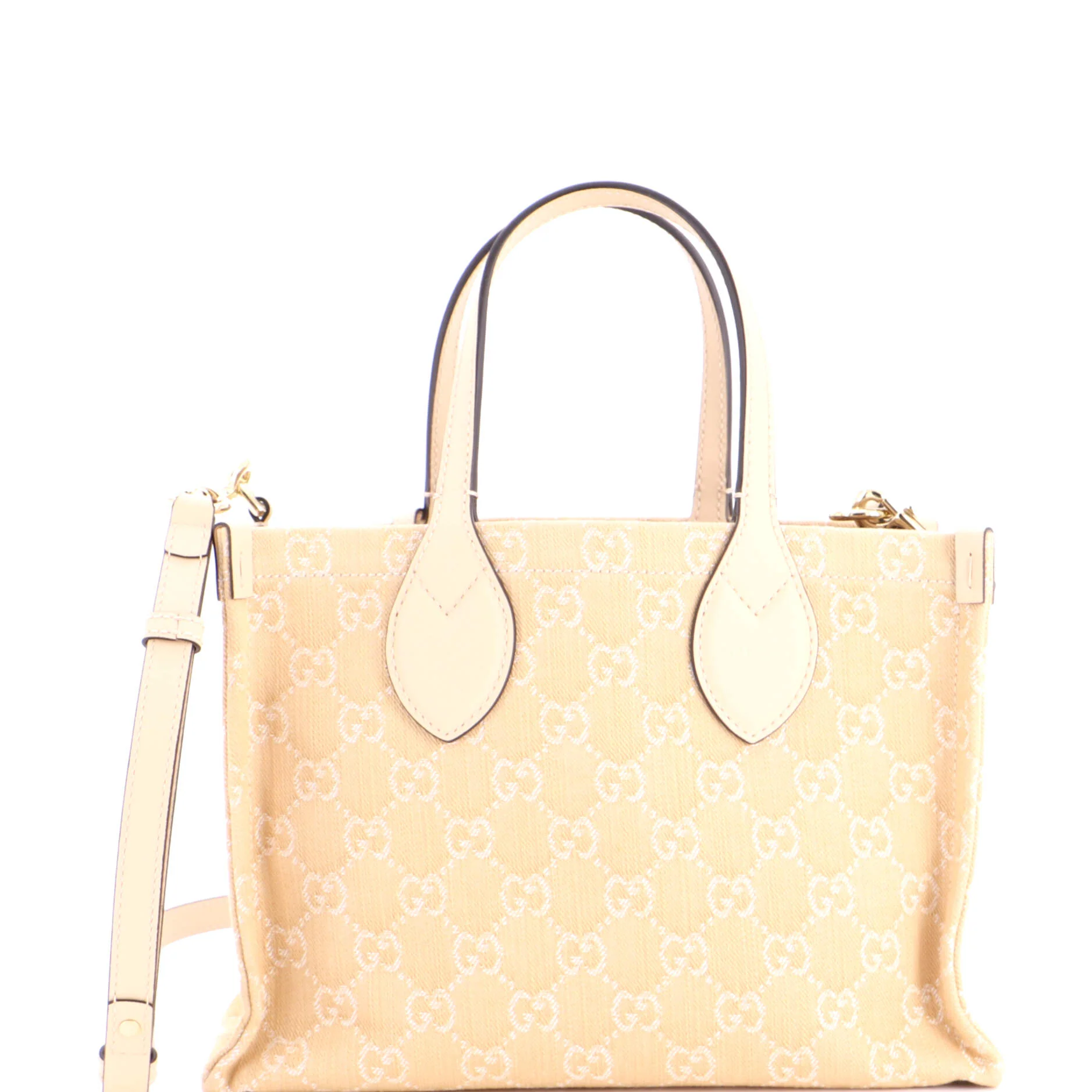 Ophidia Shopper Tote GG Denim Medium