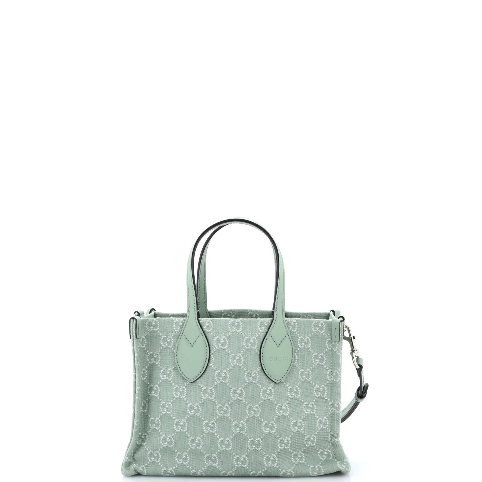Ophidia Shopper Tote GG Denim Medium - Image 3