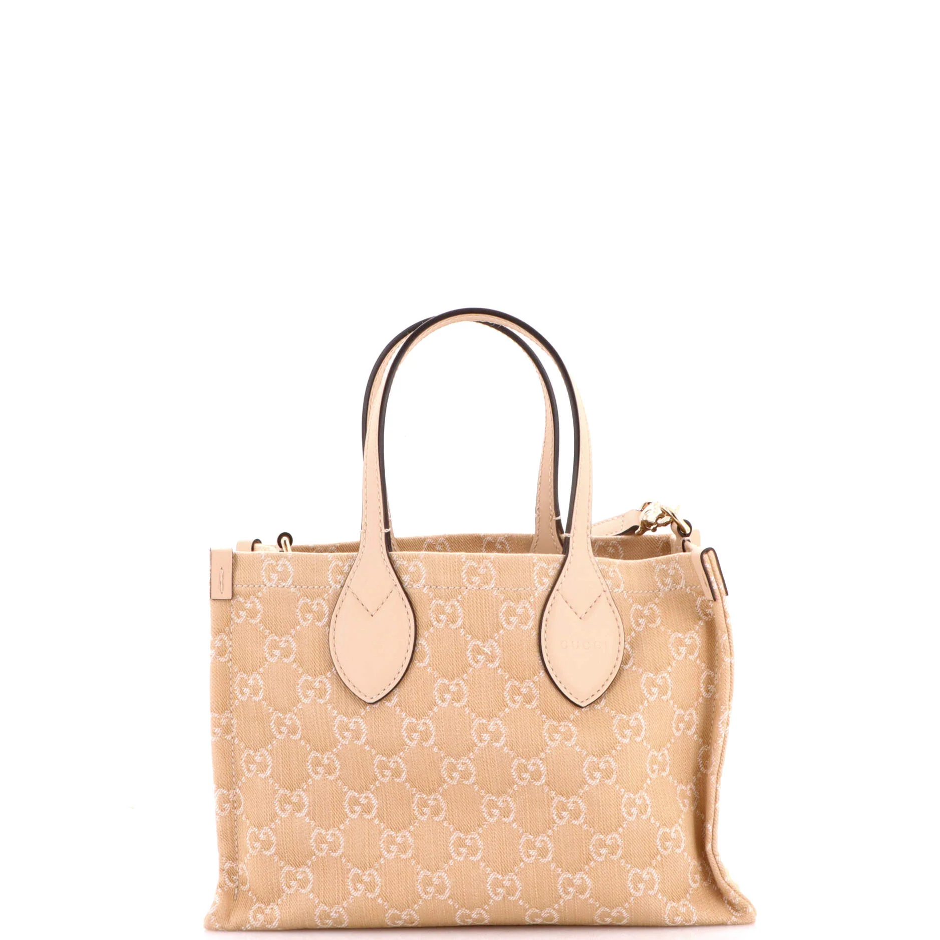 Ophidia Shopper Tote GG Denim Medium - Image 4