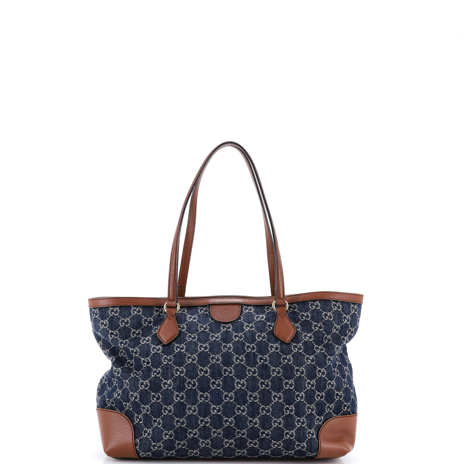 Ophidia Shopping Tote GG Denim Medium - Image 3
