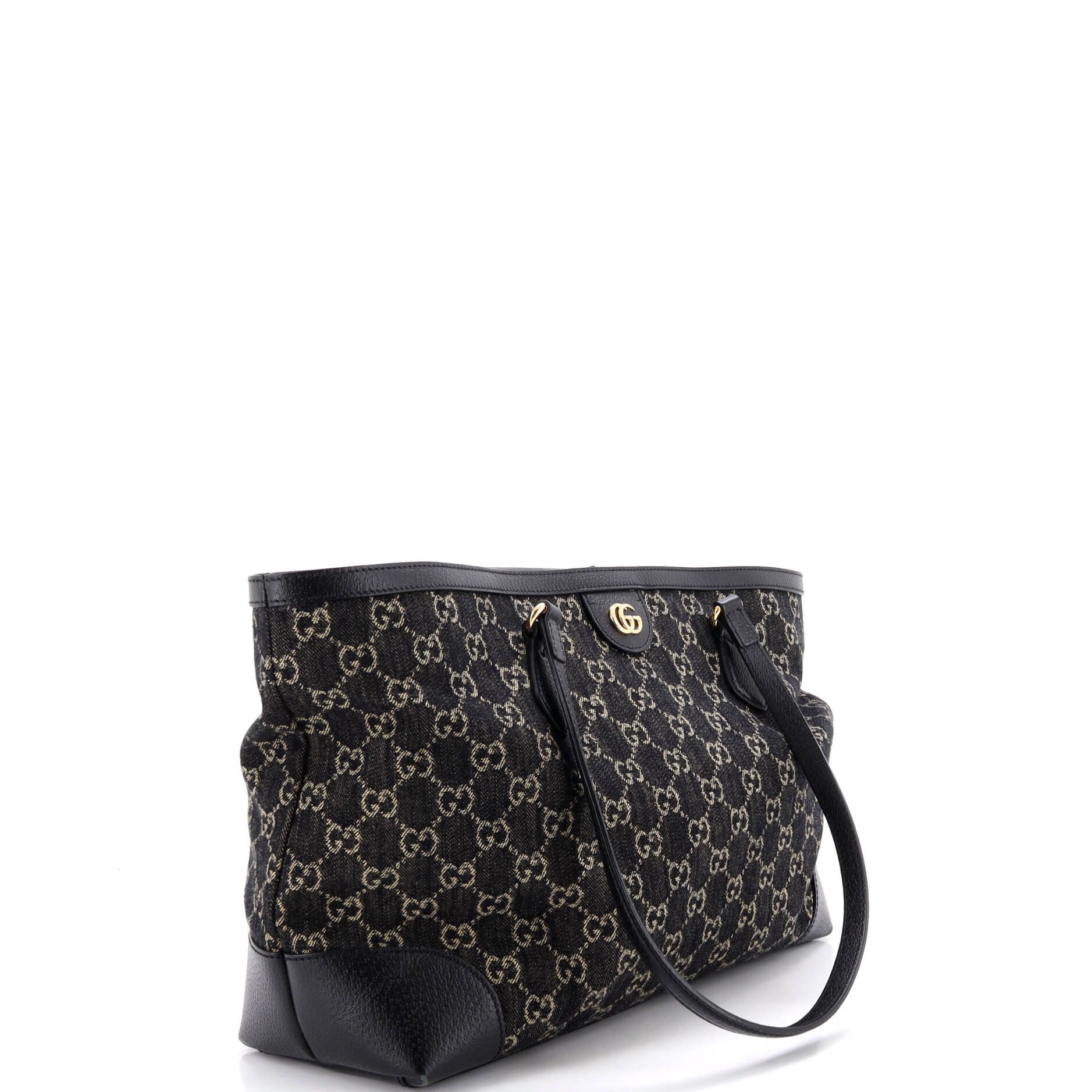 Ophidia Shopping Tote GG Denim Medium - Image 2