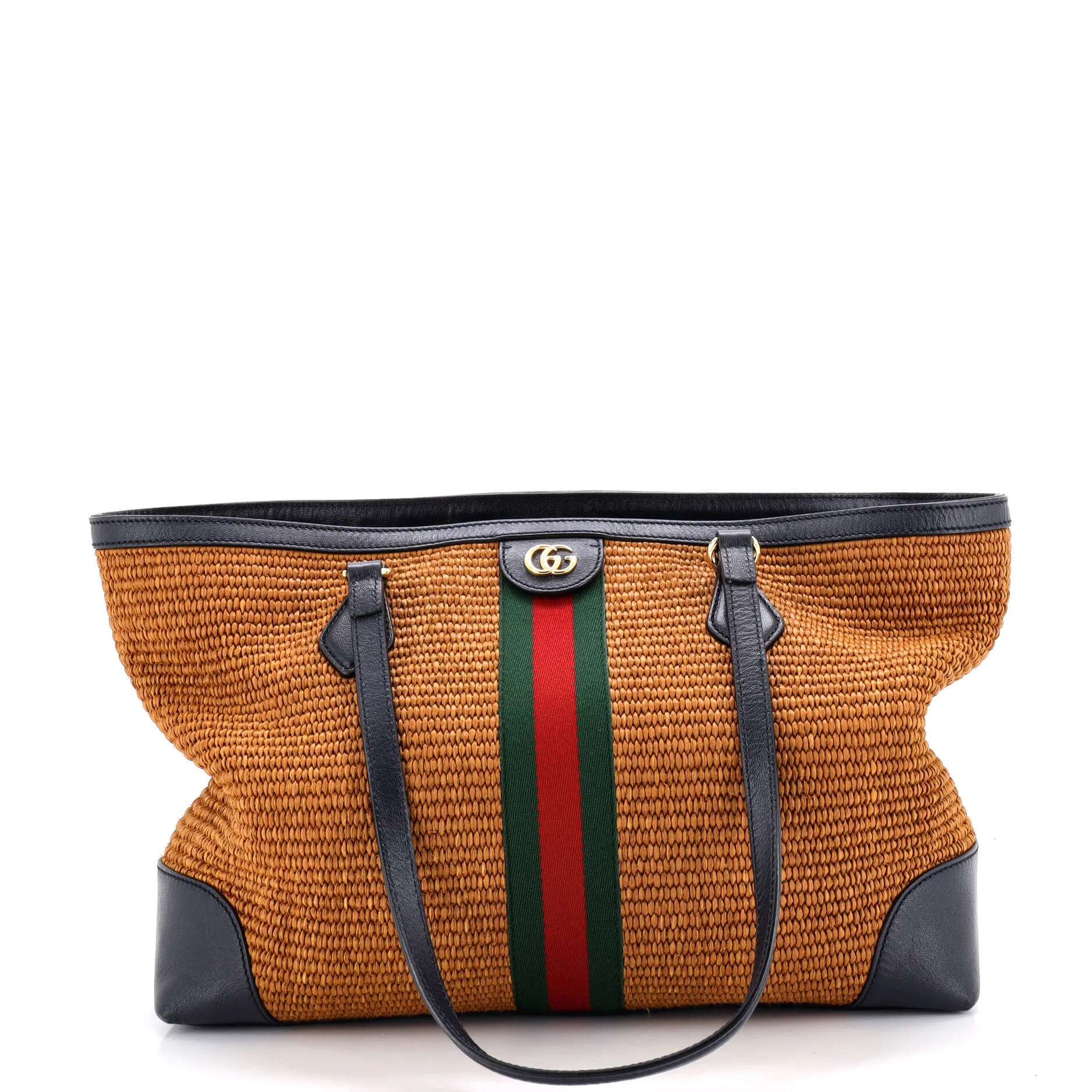 Ophidia Shopping Tote Straw Medium