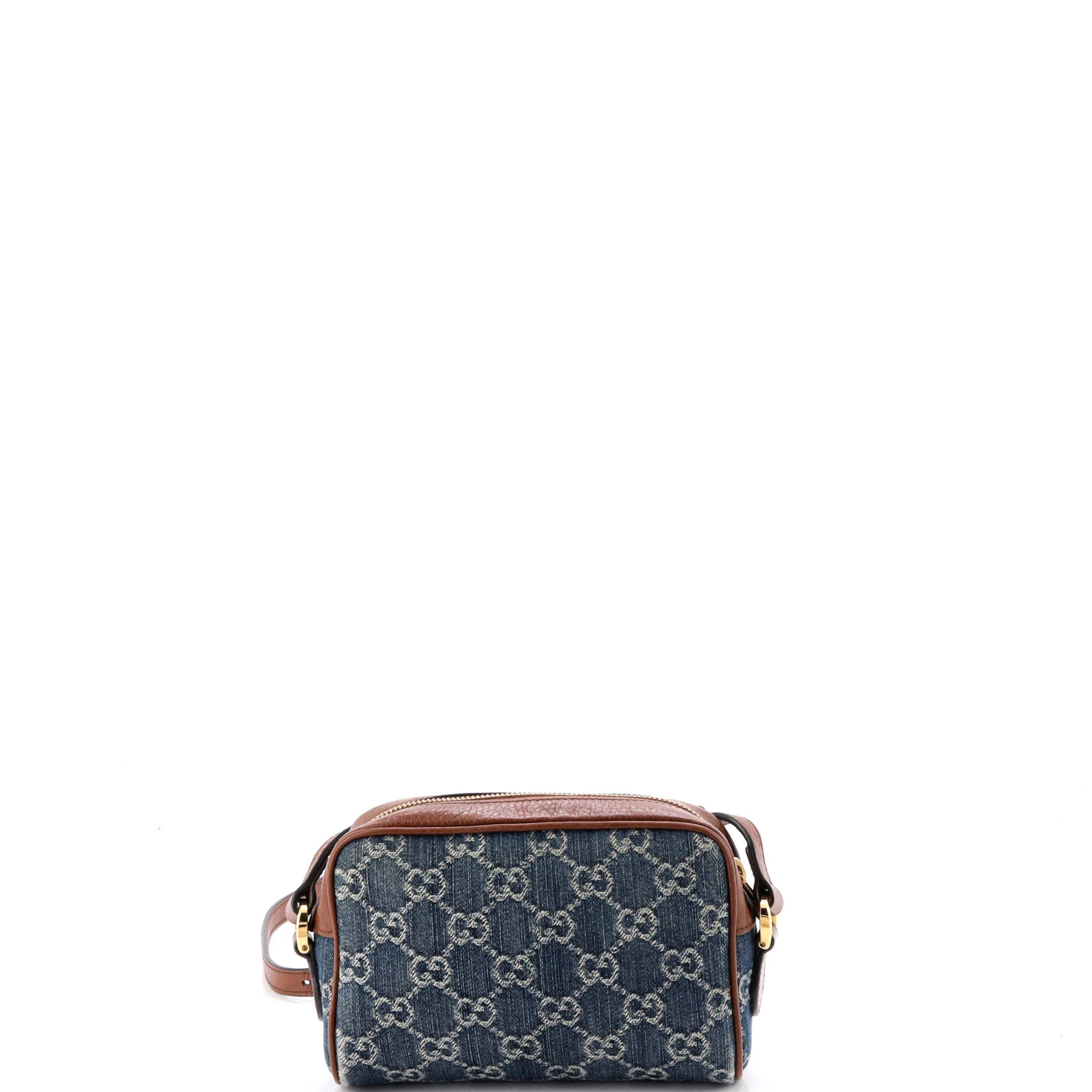 Ophidia Shoulder Bag GG Denim Mini - Image 3