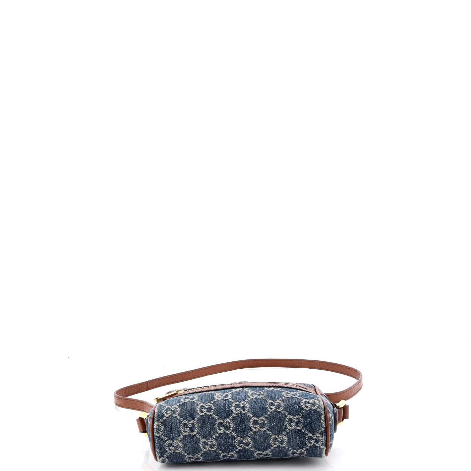 Ophidia Shoulder Bag GG Denim Mini - Image 4