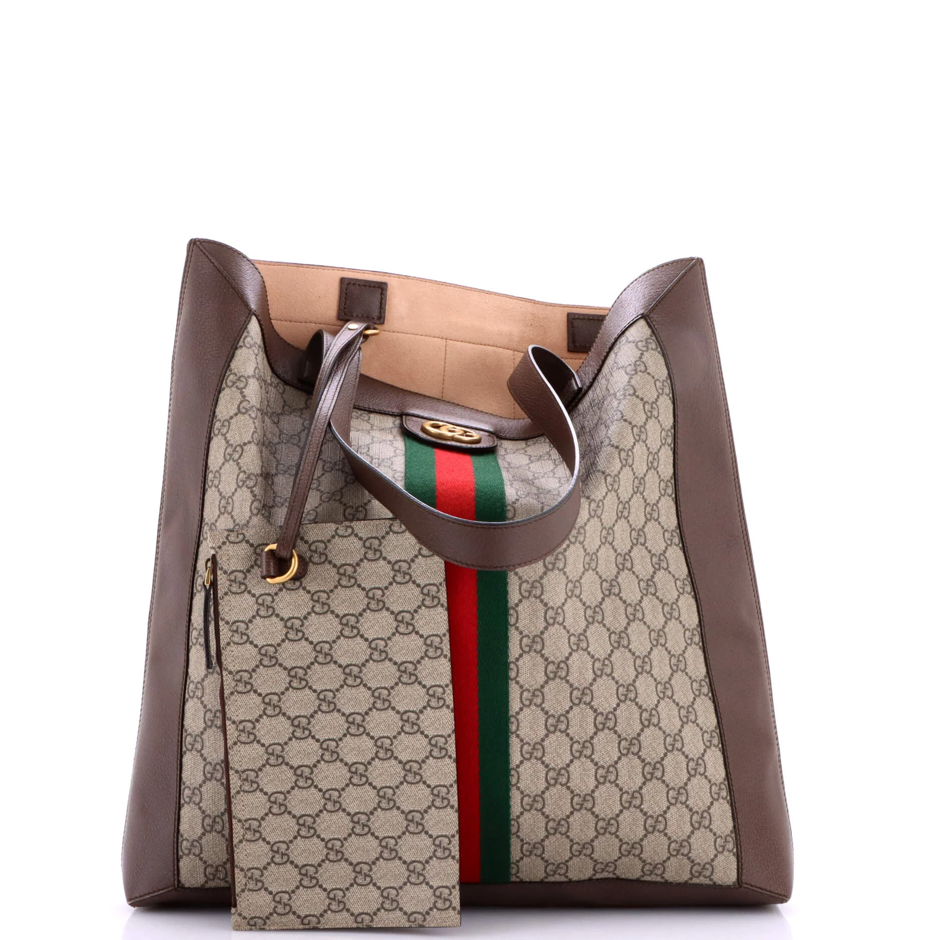 Ophidia Soft Open Tote GG Coated Canvas Large - Image 2