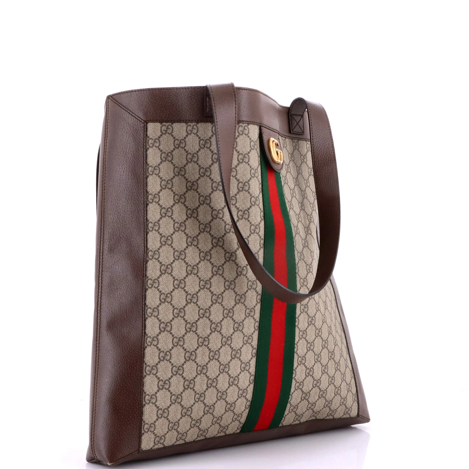Ophidia Soft Open Tote GG Coated Canvas Large - Image 3