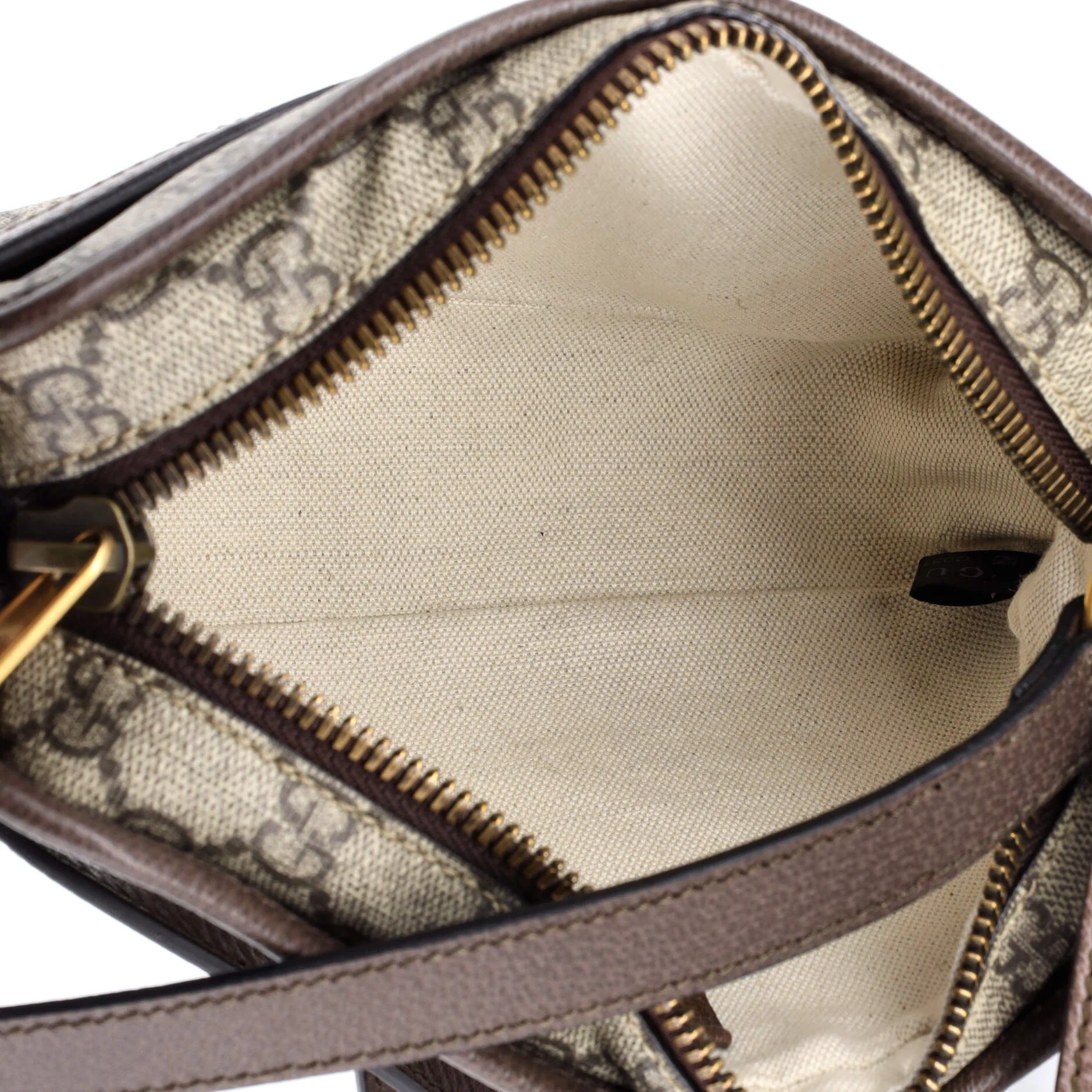 Ophidia Top Handle Camera Bag GG Coated Canvas Small - Image 5