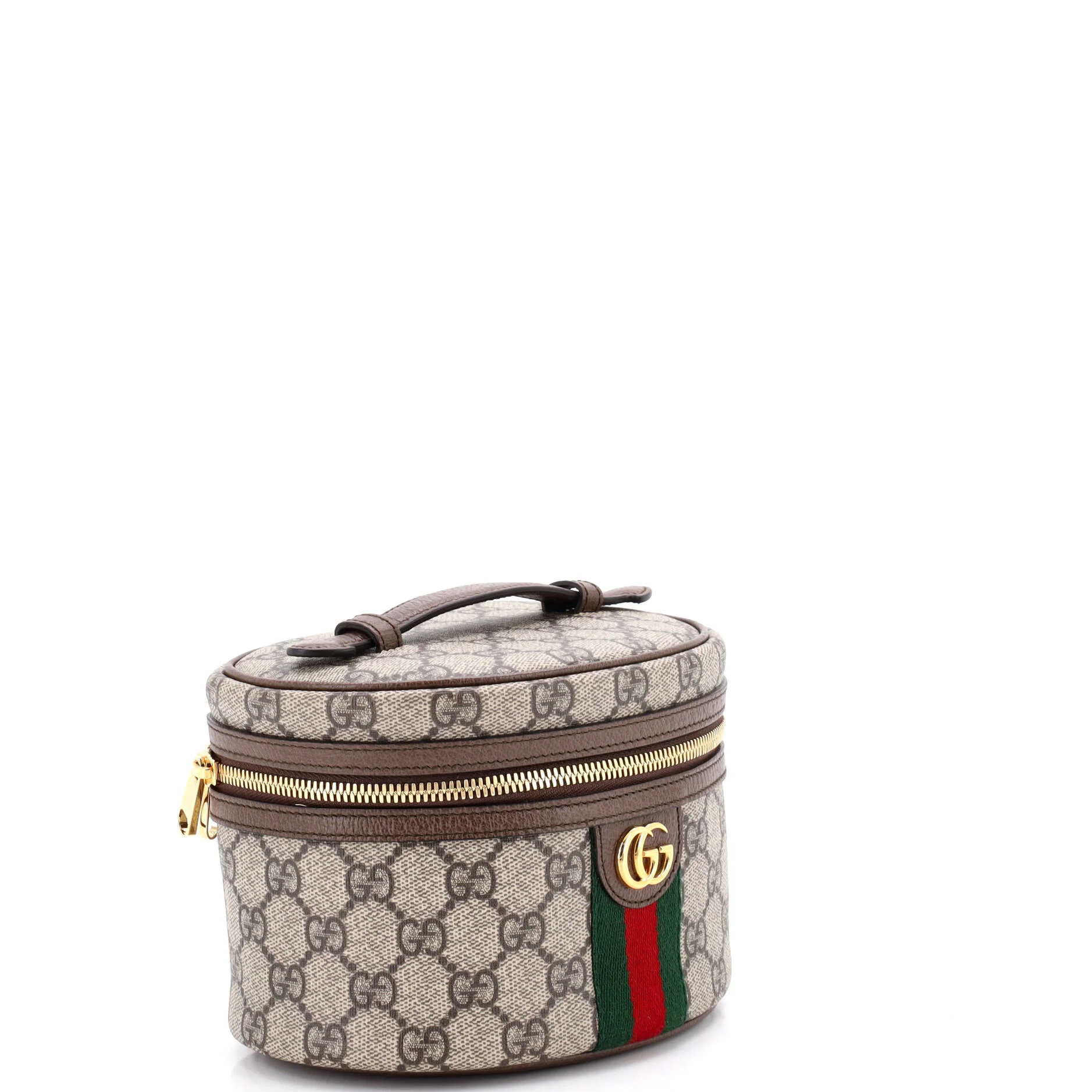 Ophidia Top Handle Cosmetic Case GG Coated Canvas Mini - Image 2