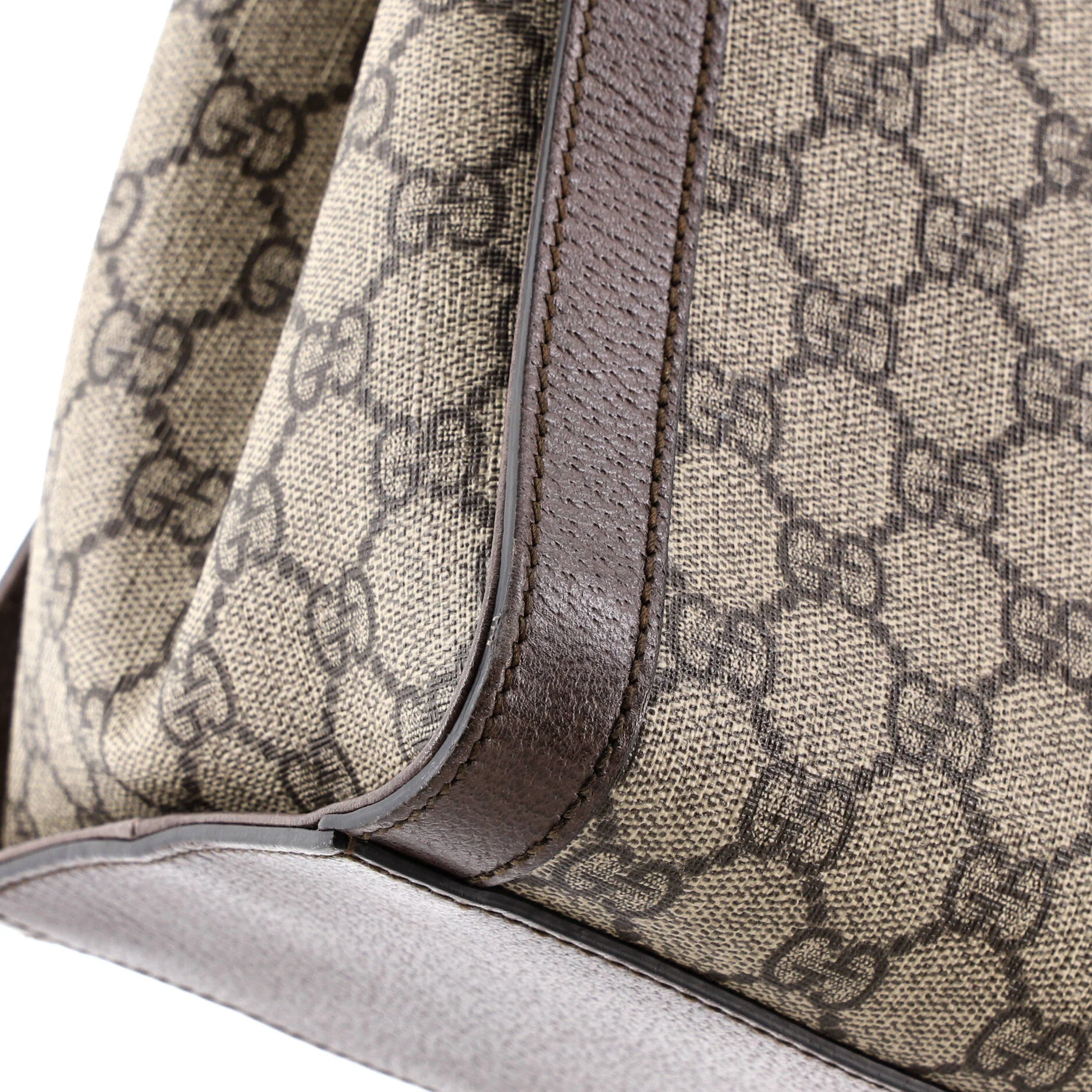 Ophidia Top Handle Tote GG Coated Canvas Medium - Image 7