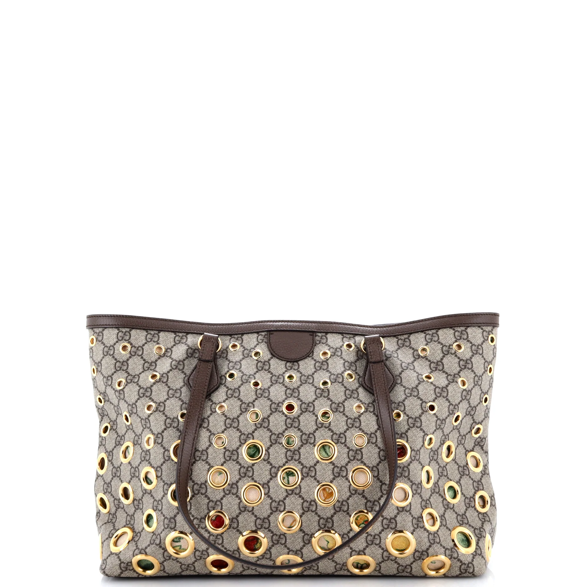 Ophidia Tote Grommet GG Coated Canvas Medium - Image 3