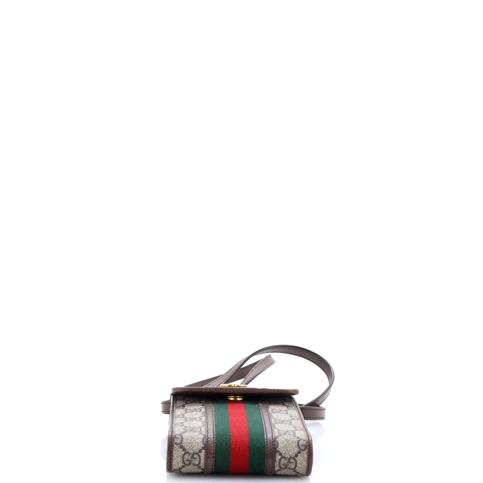 Ophidia Vertical Flap Crossbody Bag GG Coated Canvas Mini - Image 4