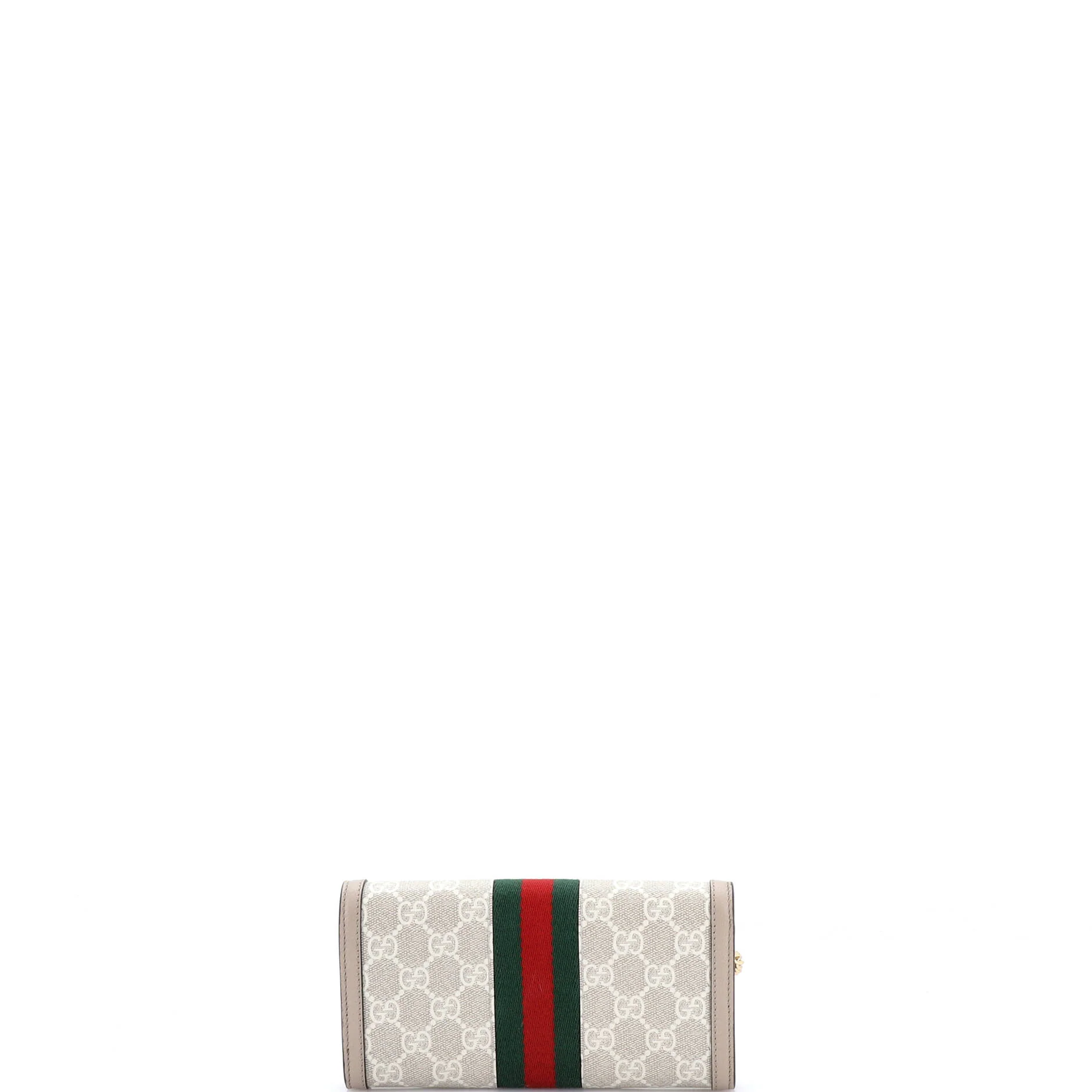 Ophidia Wallet on Chain GG Coated Canvas with Leather - Image 3