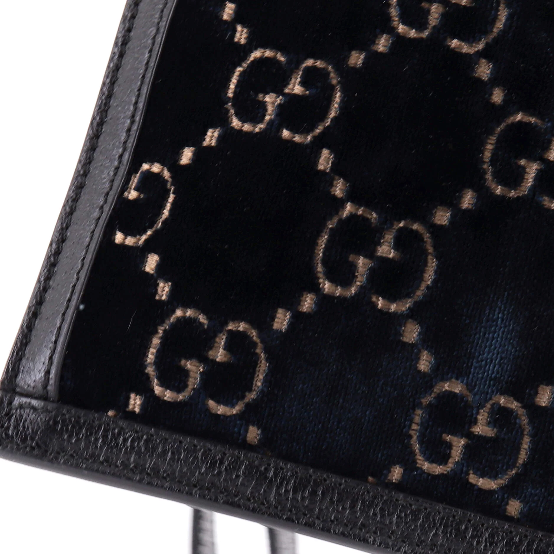 Ophidia Zip Pouch GG Velvet Large - Image 7