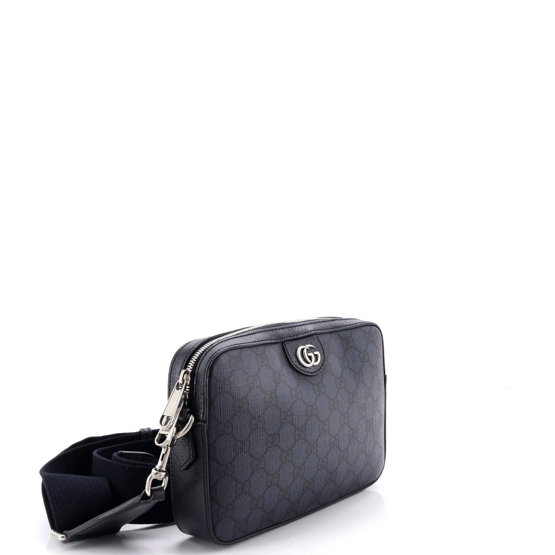 Ophidia Zip Wristlet Shoulder Bag GG Coated Canvas Small - Image 2