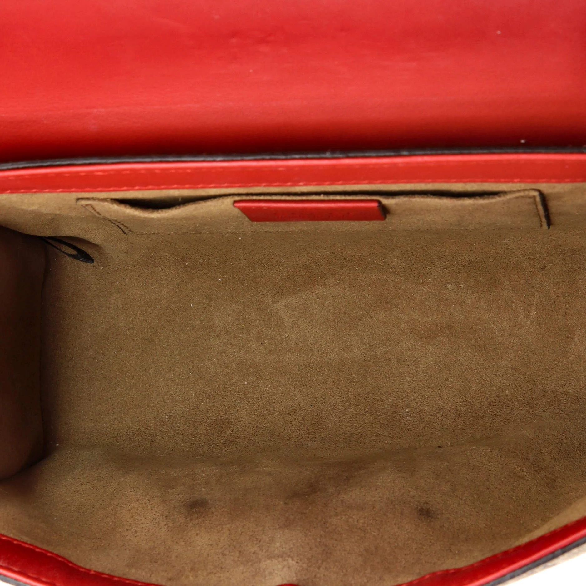 Padlock Shoulder Bag GG Coated Canvas and Leather Small - Image 5
