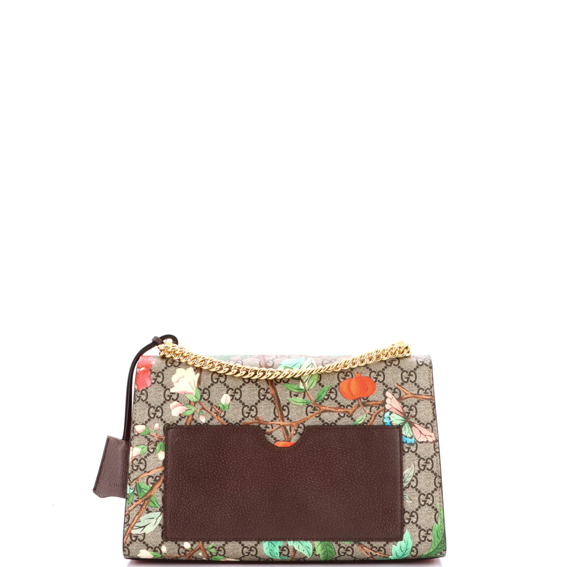Padlock Shoulder Bag Tian Print GG Coated Canvas Medium - Image 3