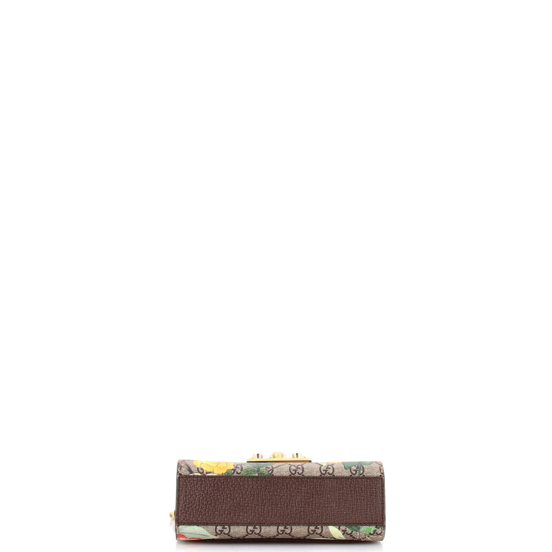 Padlock Shoulder Bag Tian Print GG Coated Canvas Small - Image 4