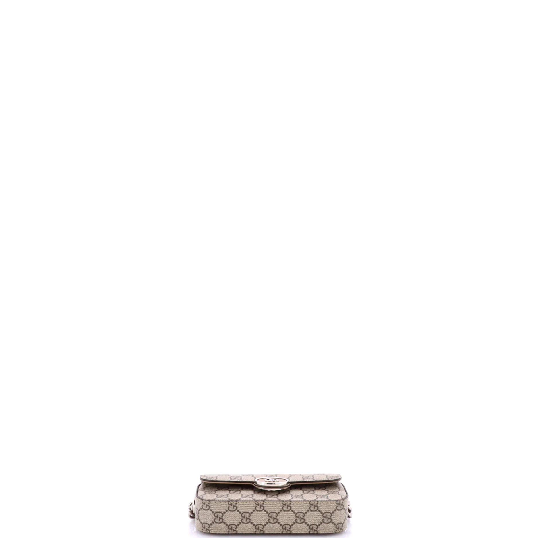 Petite GG Flap Shoulder Bag GG Coated Canvas Mini - Image 4