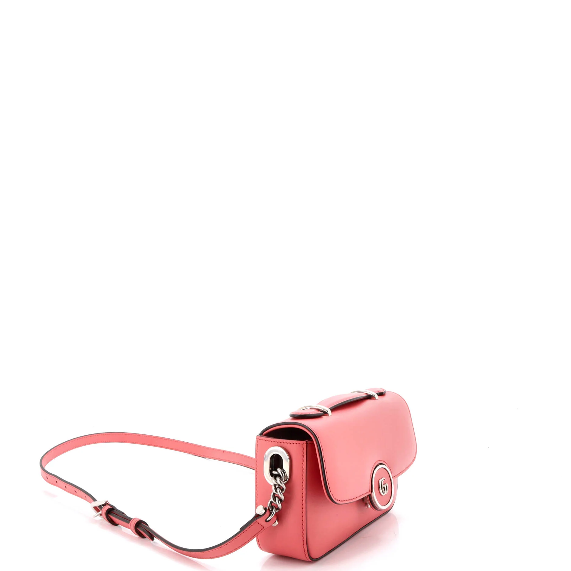 Petite GG Flap Shoulder Bag Leather Mini - Image 2