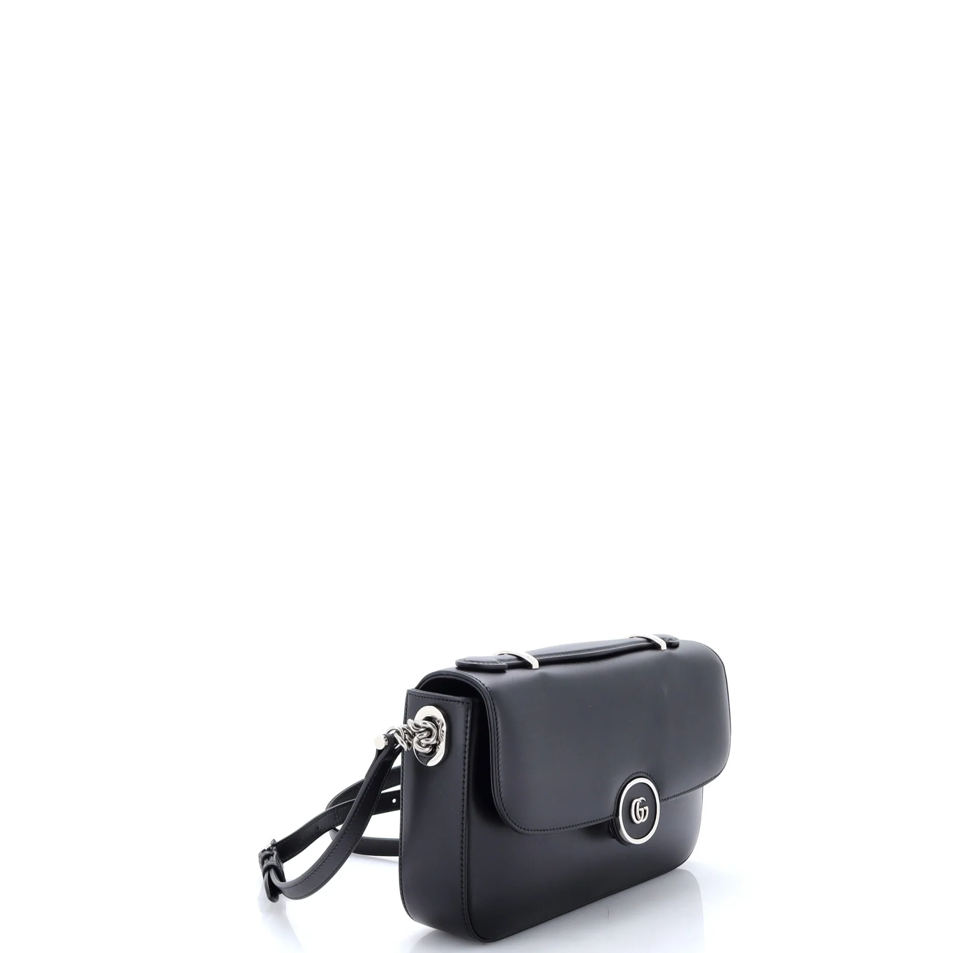 Petite GG Flap Shoulder Bag Leather Small - Image 2