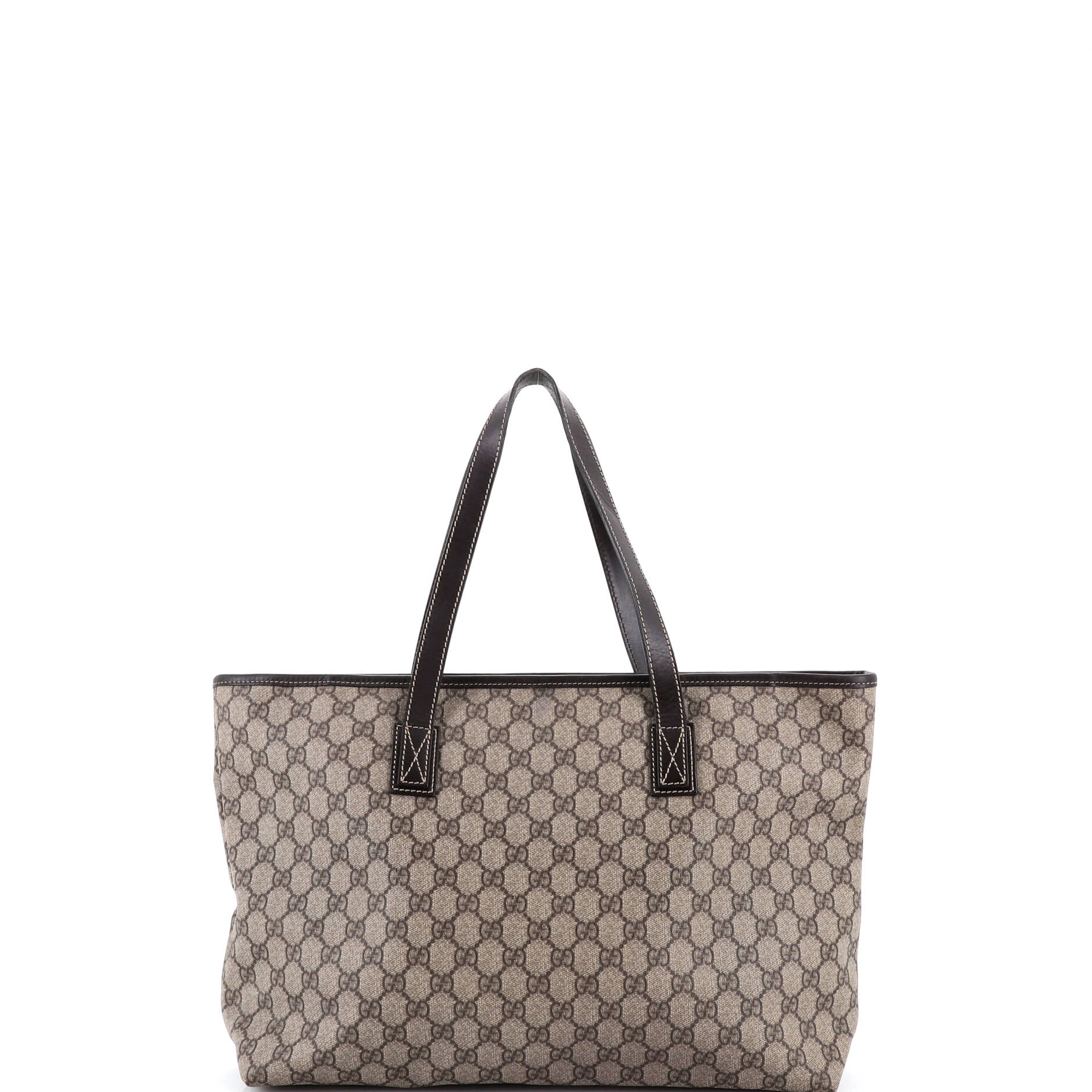 Plus Tote GG Coated Canvas with Leather Medium - Image 3