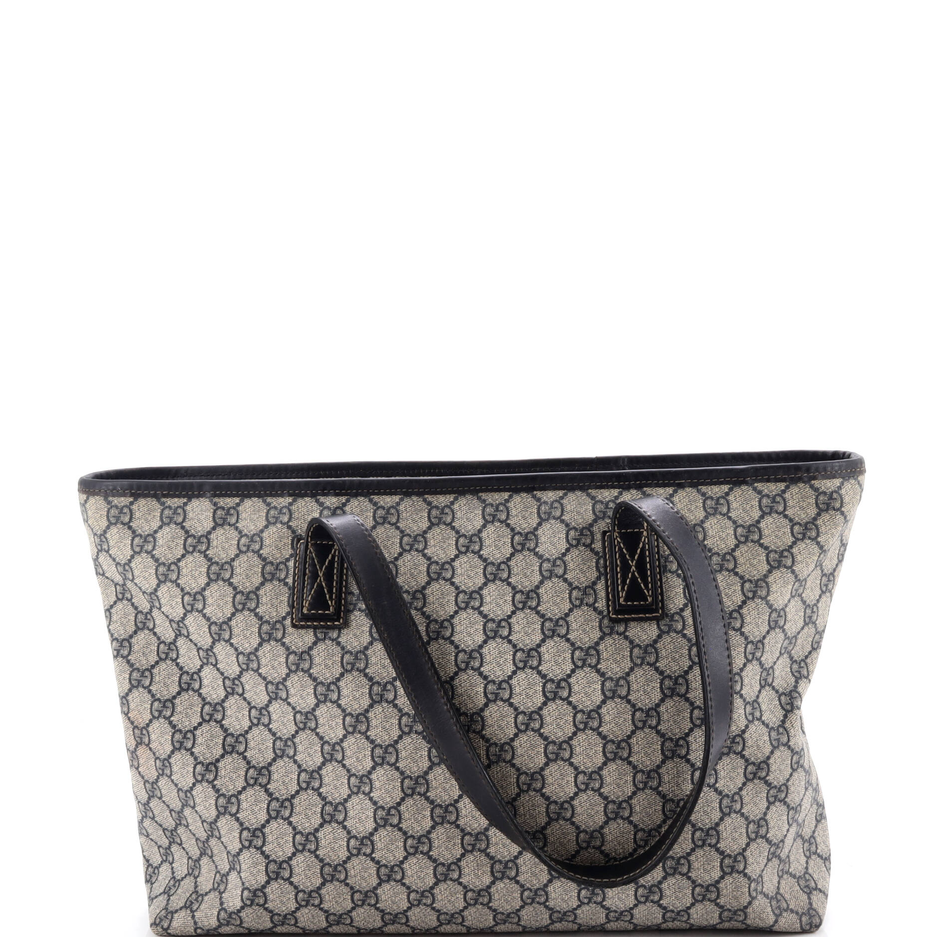 Plus Tote GG Coated Canvas with Leather Medium - Image 3