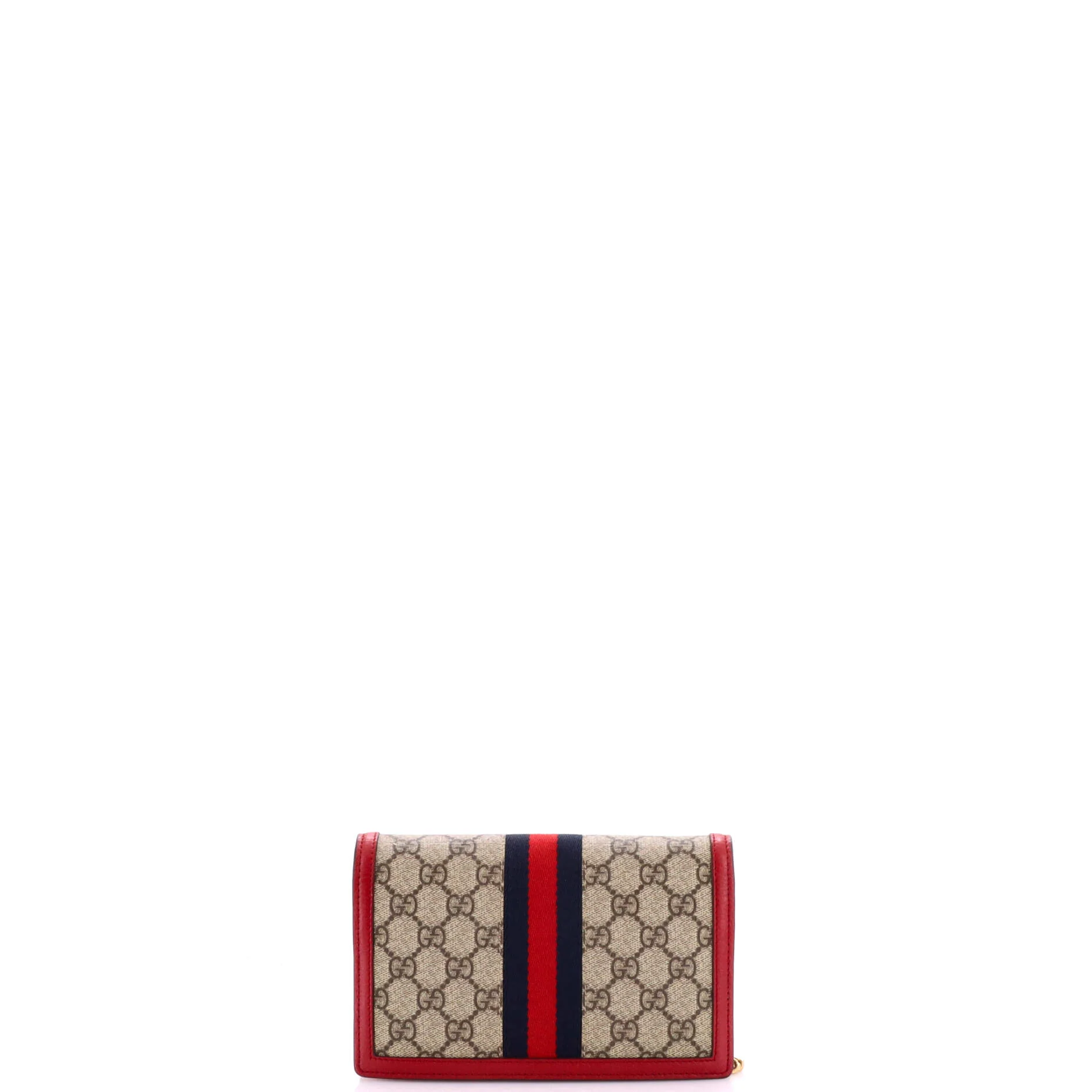 Queen Margaret Chain Wallet GG Coated Canvas Mini - Image 3