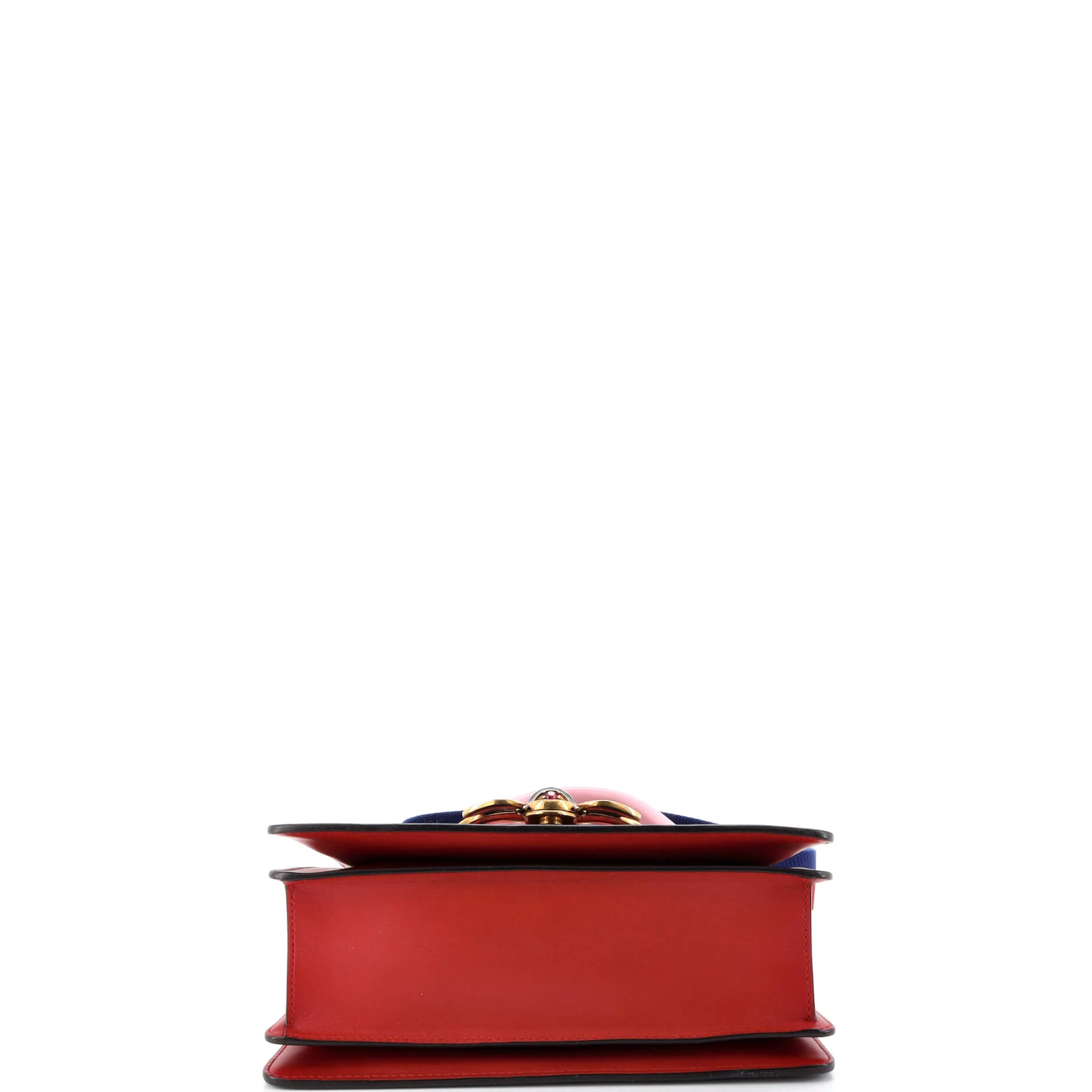Queen Margaret Top Handle Bag Colorblock Leather Small - Image 4