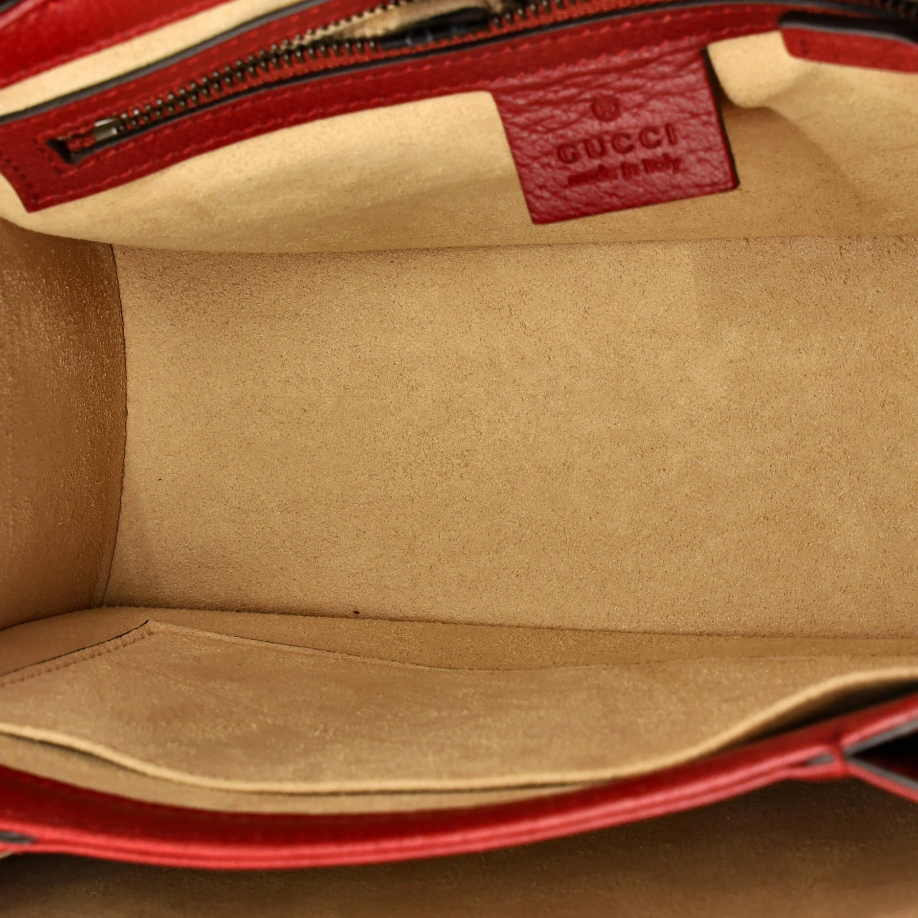 Queen Margaret Top Handle Bag GG Coated Canvas with Leather Small - Image 5