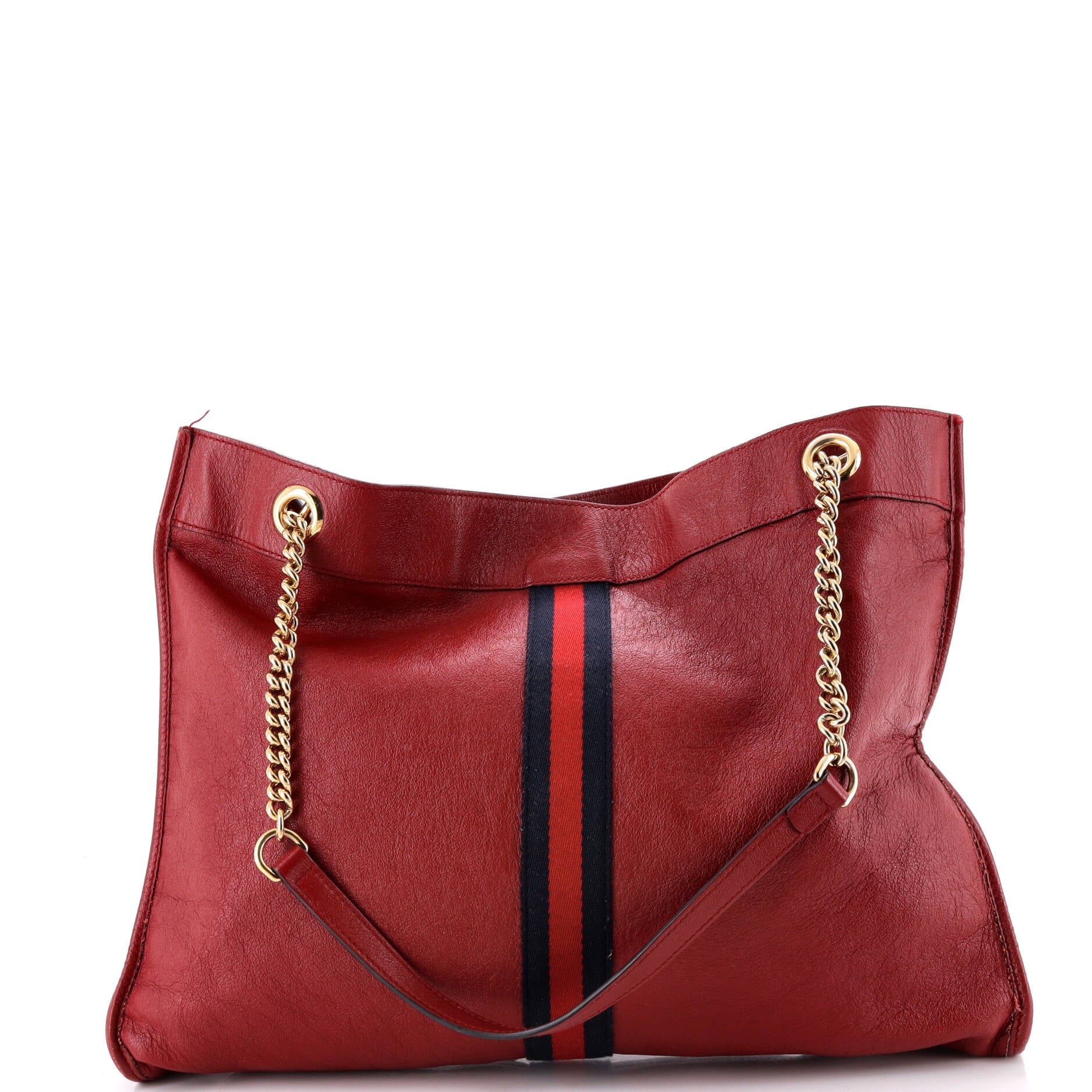 Rajah Chain Tote Leather Large - Image 4