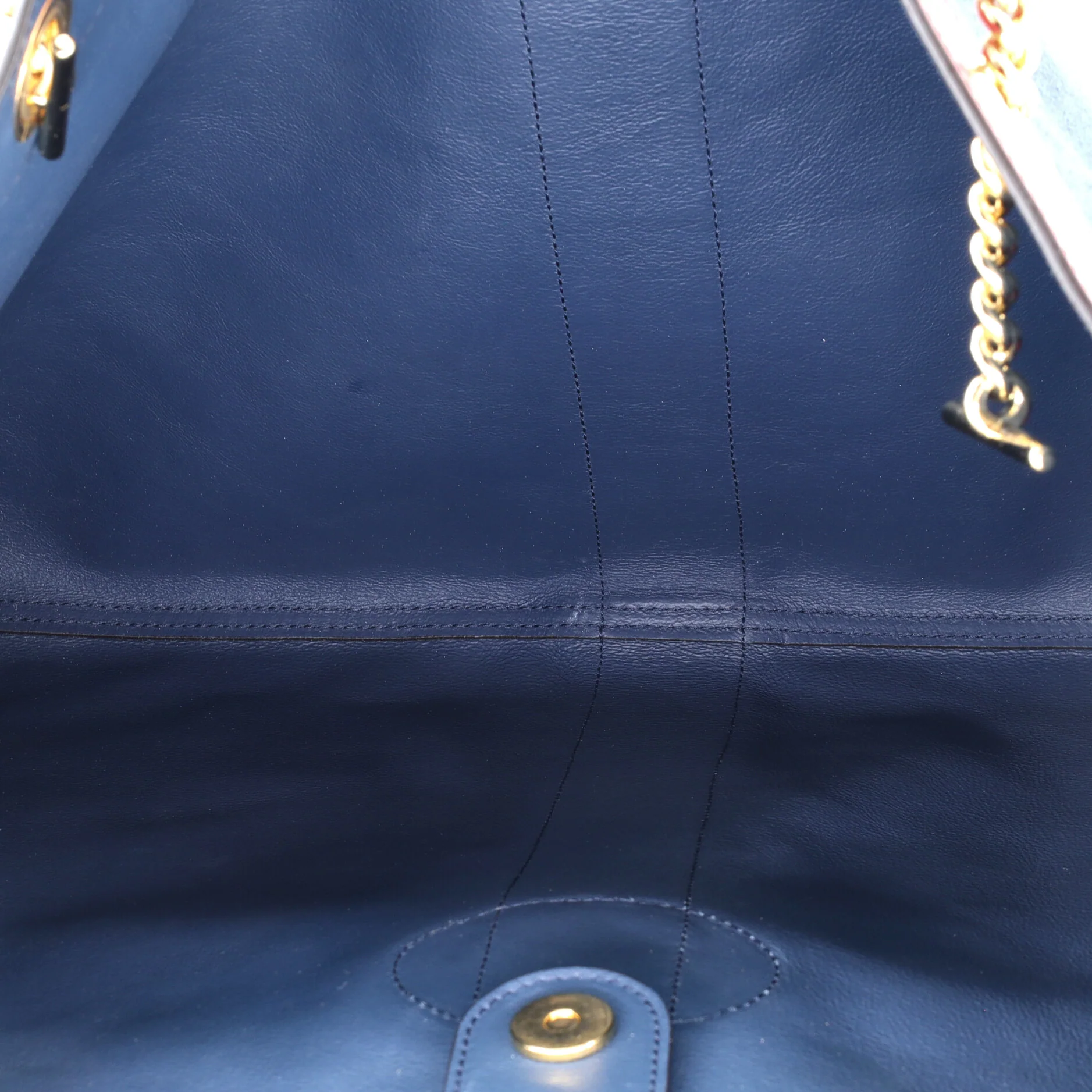 Rajah Chain Tote Suede Large - Image 5