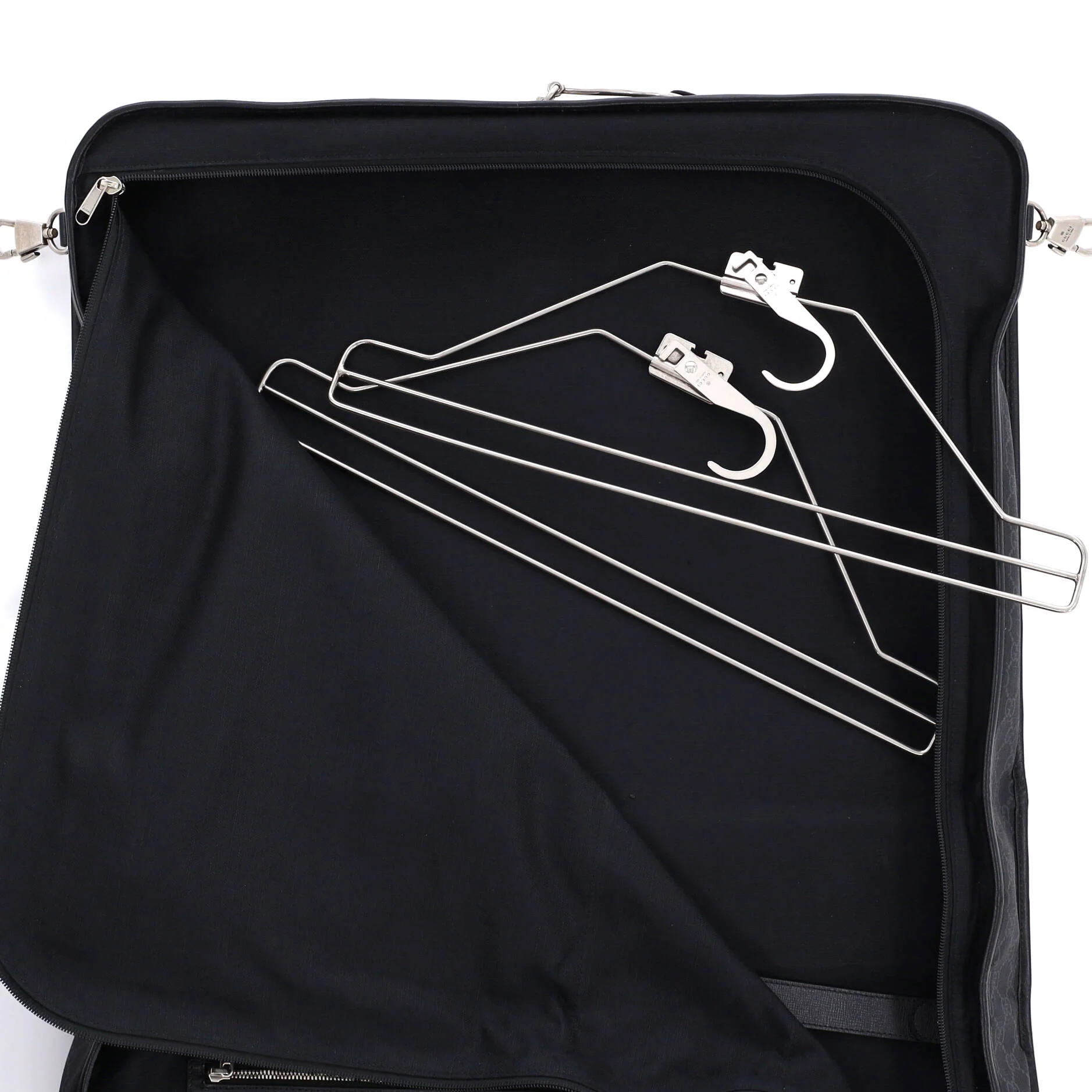 Retro Interlocking G Garment Bag GG Coated Canvas - Image 7