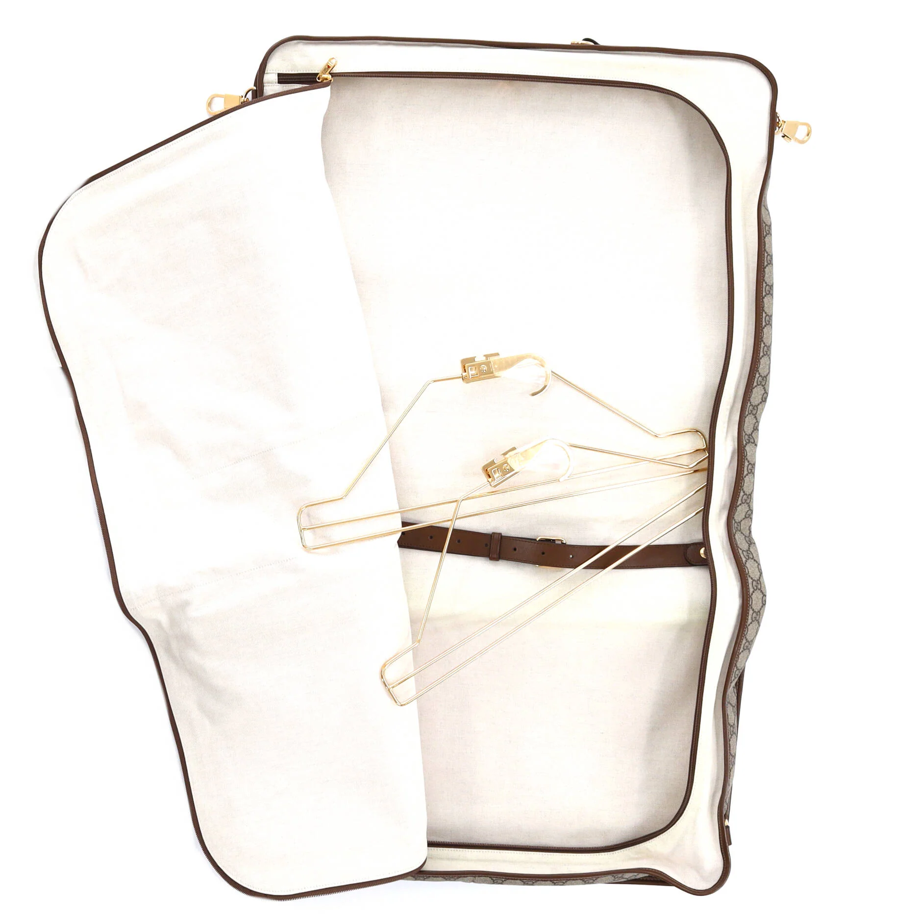 Retro Interlocking G Garment Bag GG Coated Canvas - Image 5
