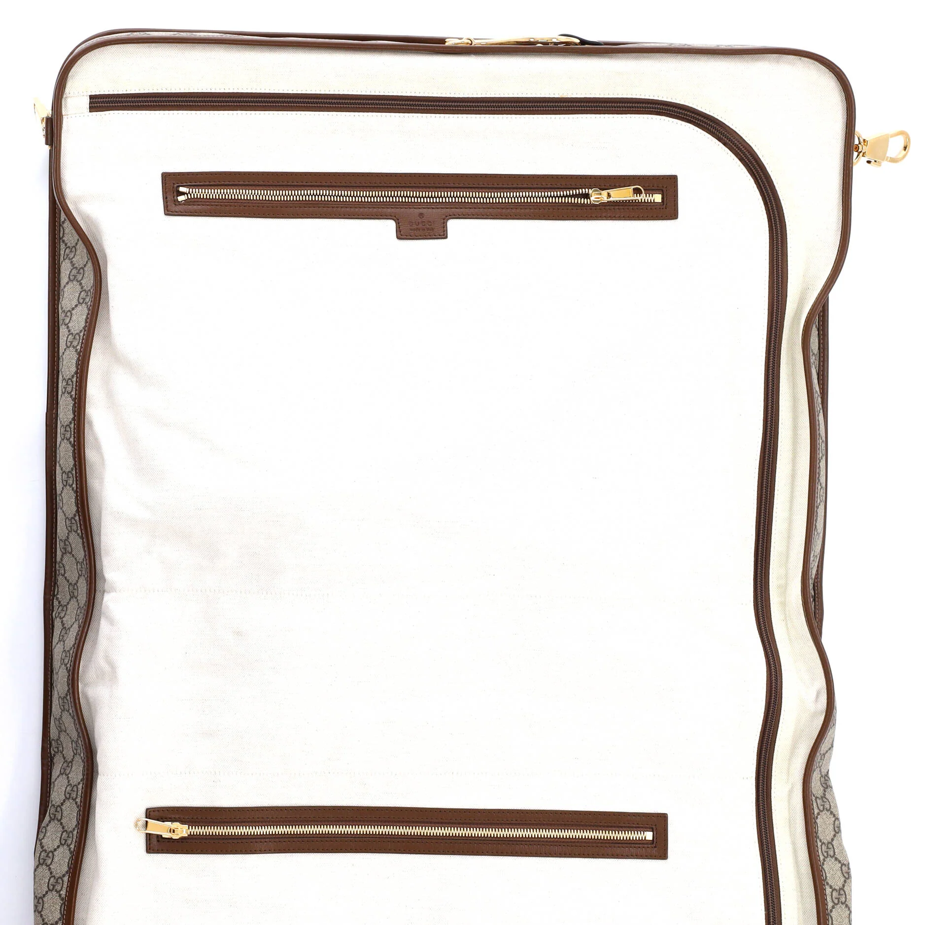 Retro Interlocking G Garment Bag GG Coated Canvas - Image 4