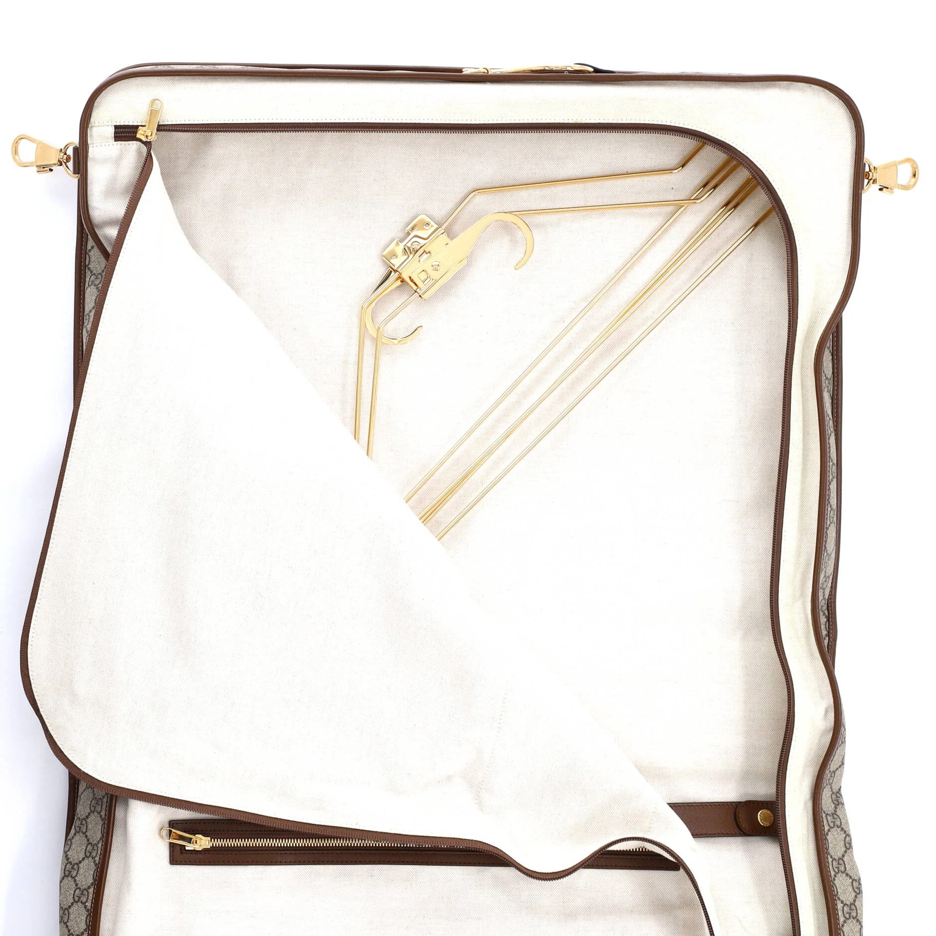 Retro Interlocking G Garment Bag GG Coated Canvas - Image 5