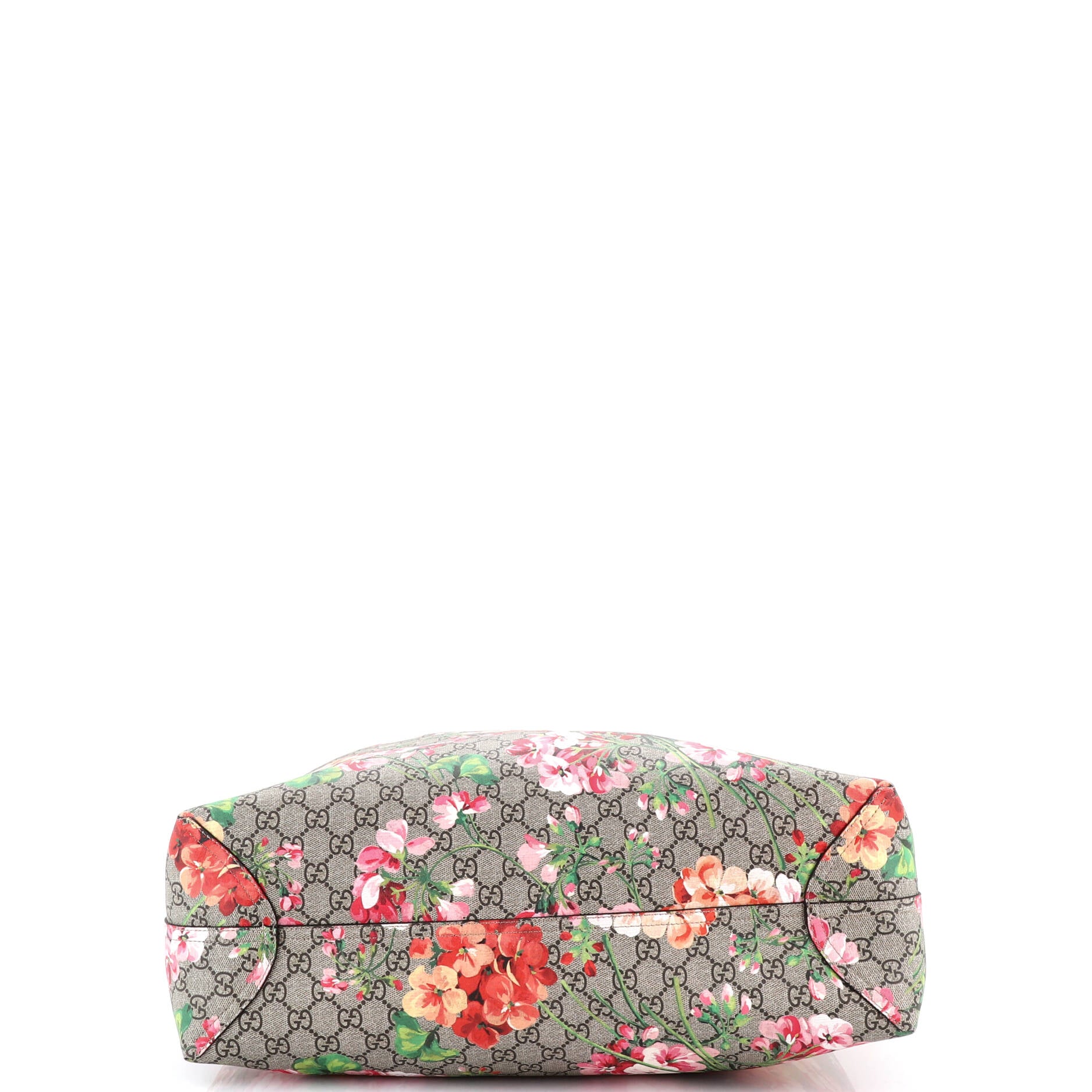 Reversible Tote Blooms GG Print Leather Large - Image 4