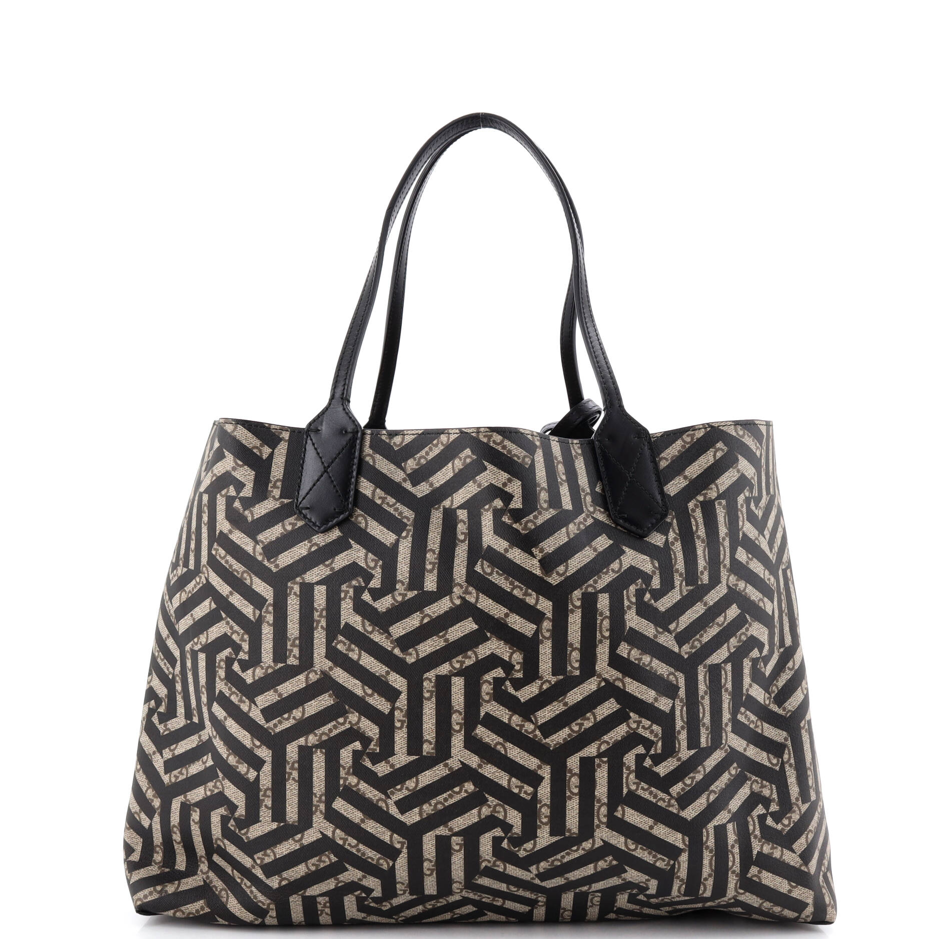Reversible Tote Caleido GG Print Leather Medium - Image 3