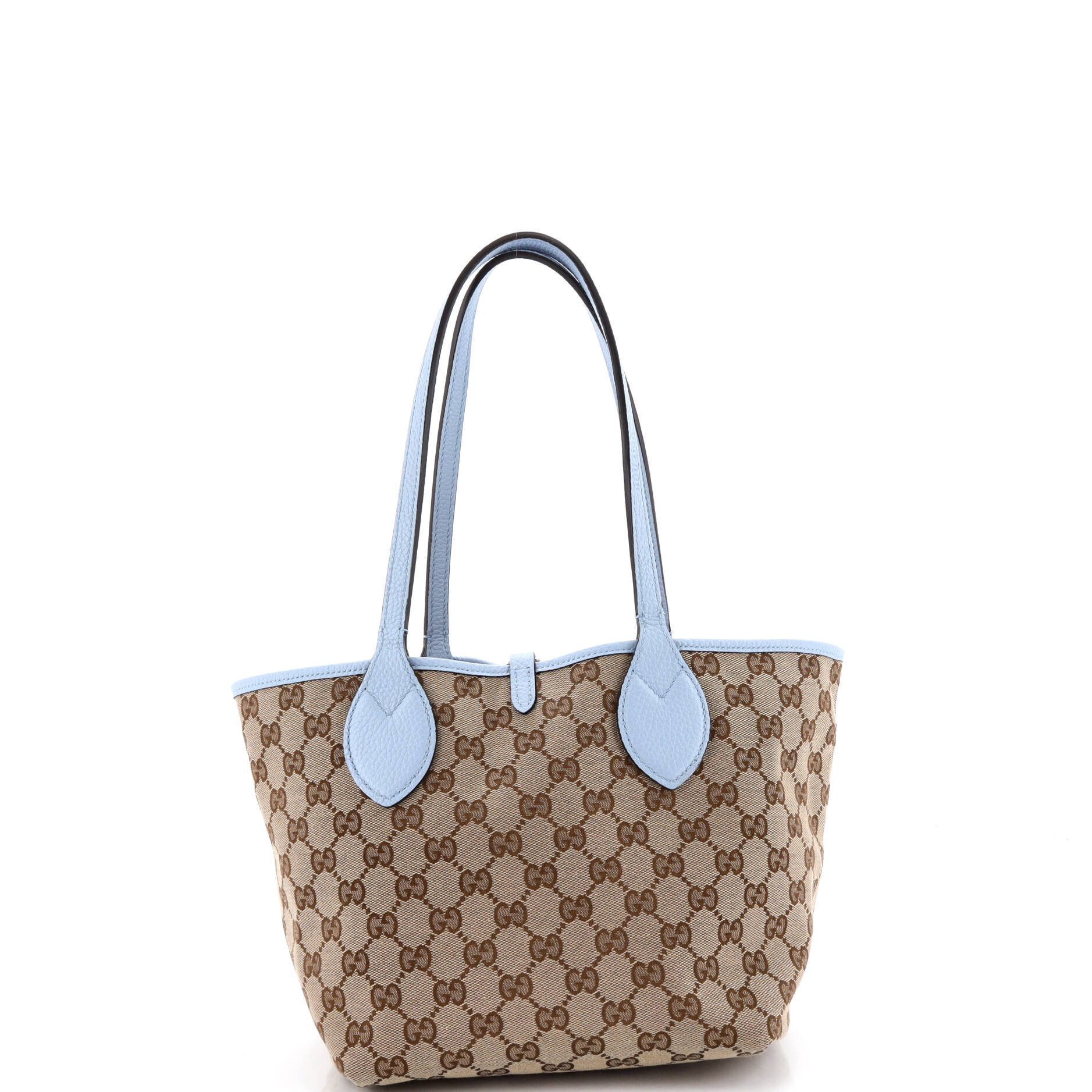 Reversible Totissima Shopping Tote Leather and GG Canvas Small - Image 4