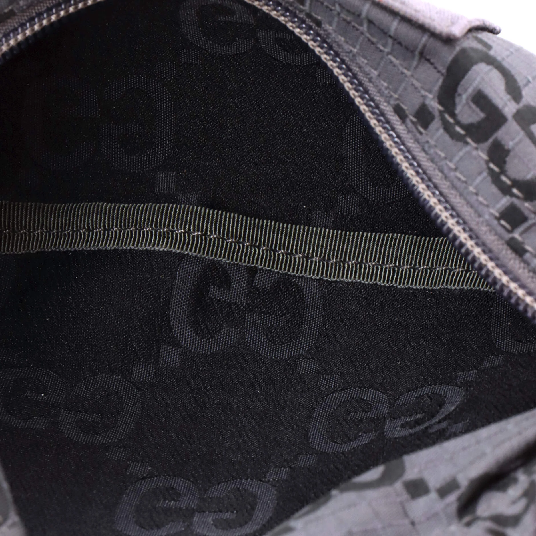 Ripstop Belt Bag GG Nylon and Leather - Image 5