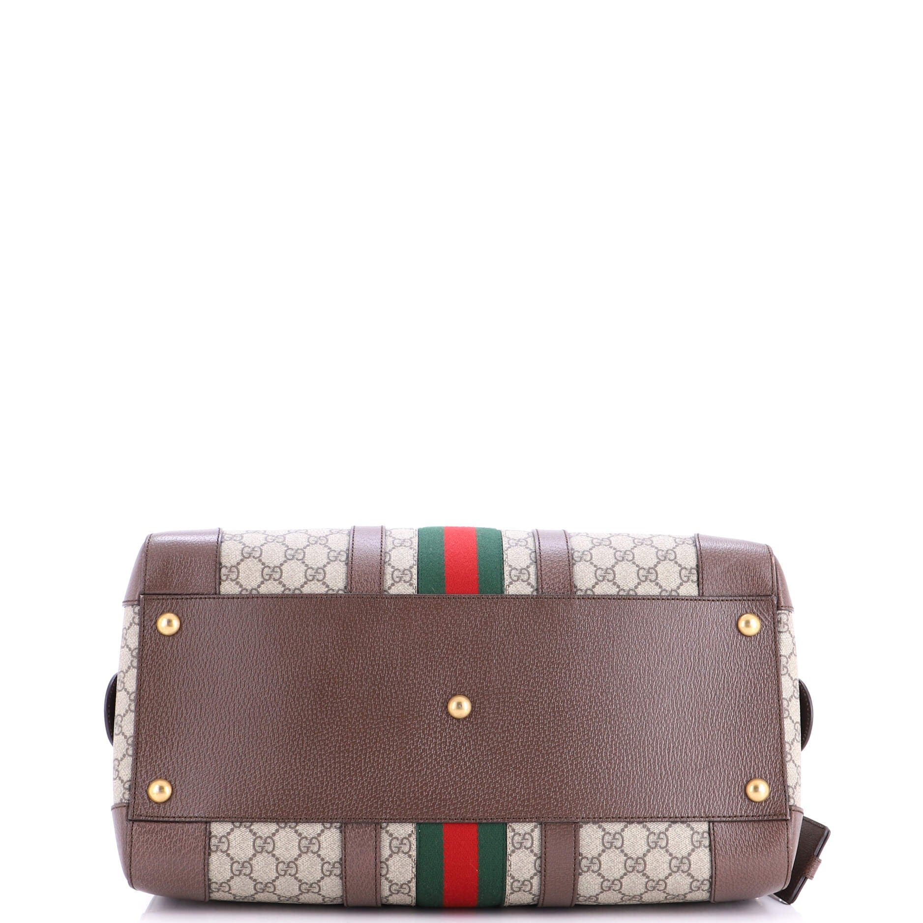 Savoy Web Convertible Duffle Bag GG Coated Canvas Medium - Image 4